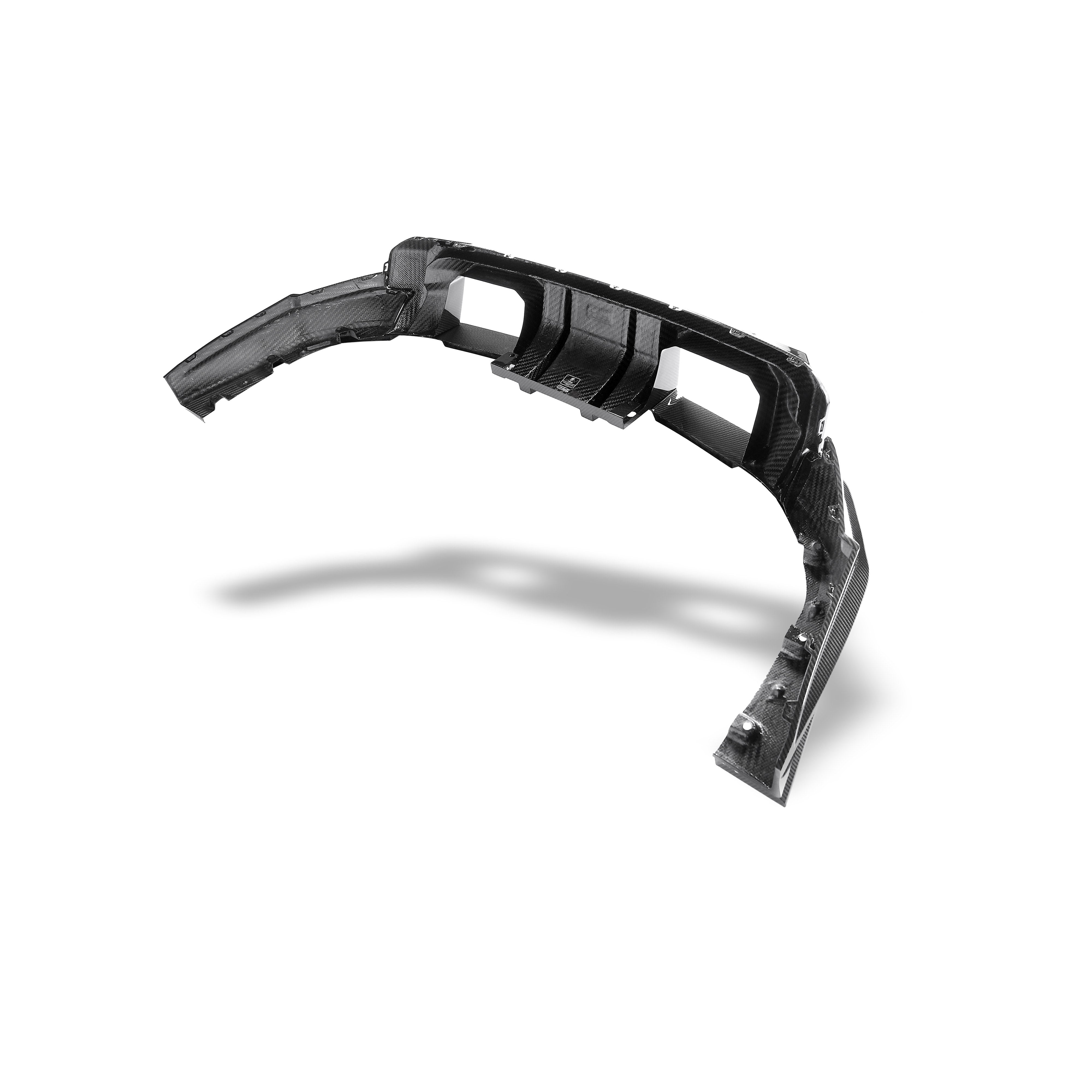 Dry-Carbon Heckdiffusor passend für BMW M3/M4 G80-G83 – Aerodynamik mit Struktur