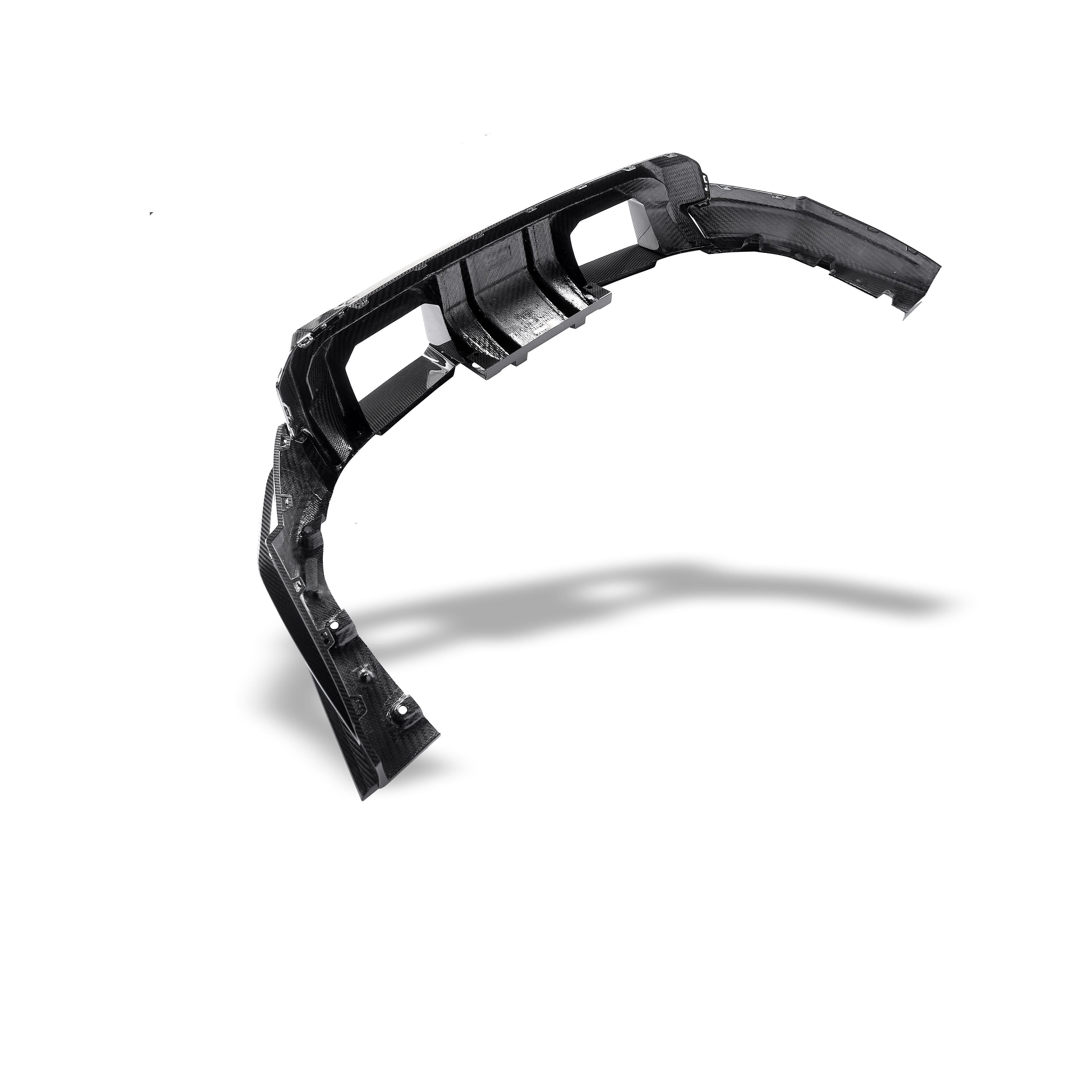Dry-Carbon Heckdiffusor passend für BMW M3/M4 G80-G83 – Aerodynamik mit Struktur
