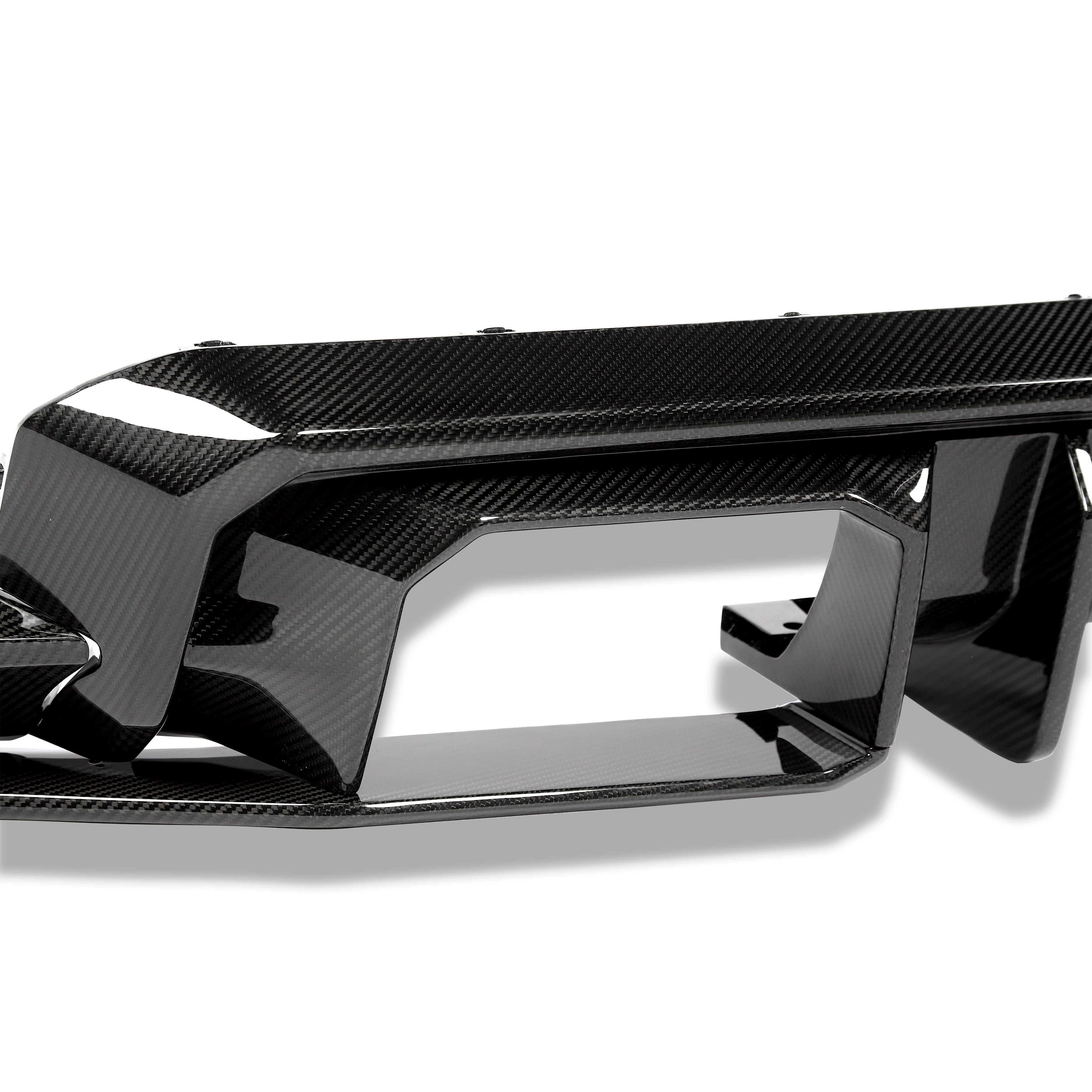 Dry-Carbon Heckdiffusor passend für BMW M3/M4 G80-G83 – Aerodynamik mit Struktur