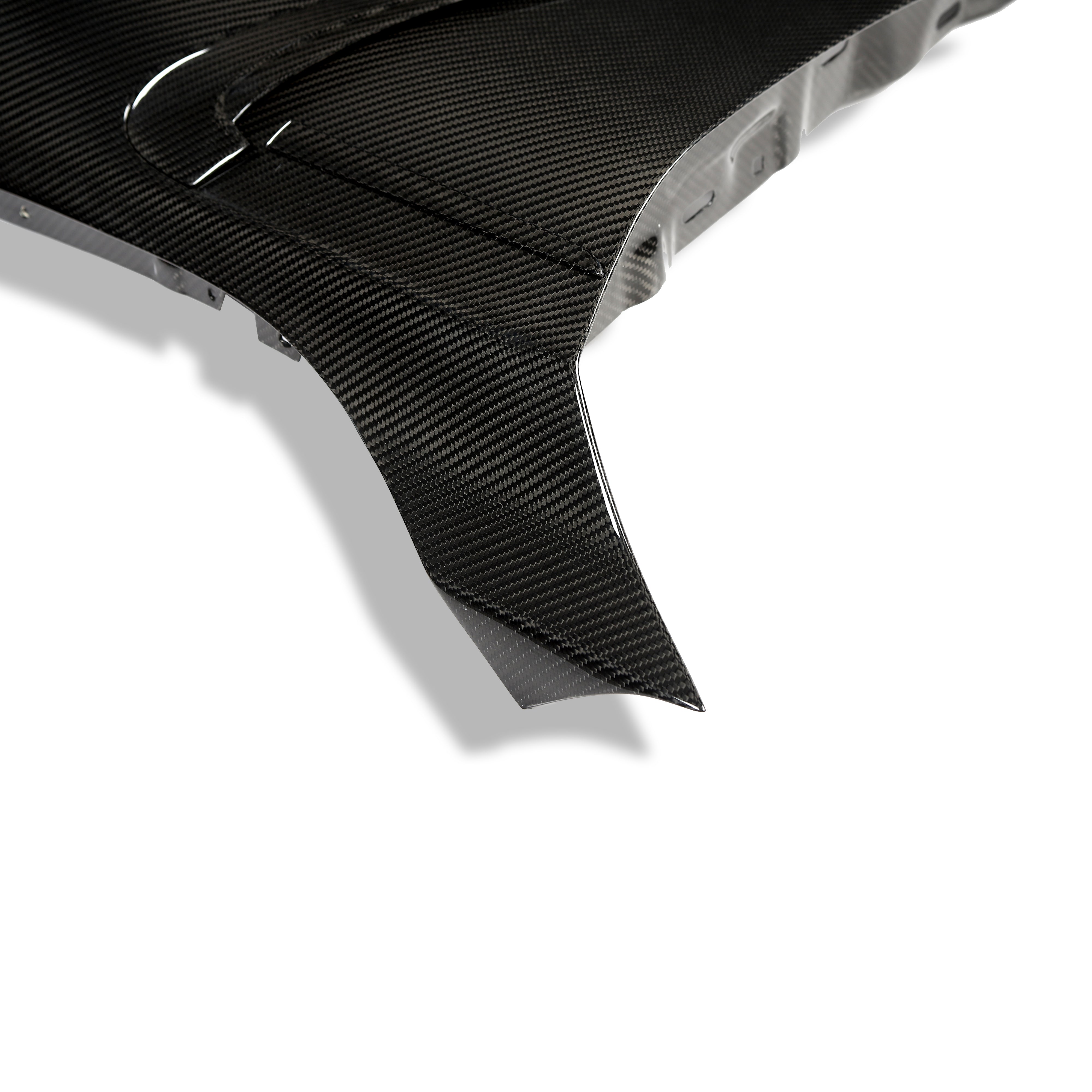 Dry-Carbon RZ Kotflügel für BMW M2 G87 – Breite Fender mit Struktur