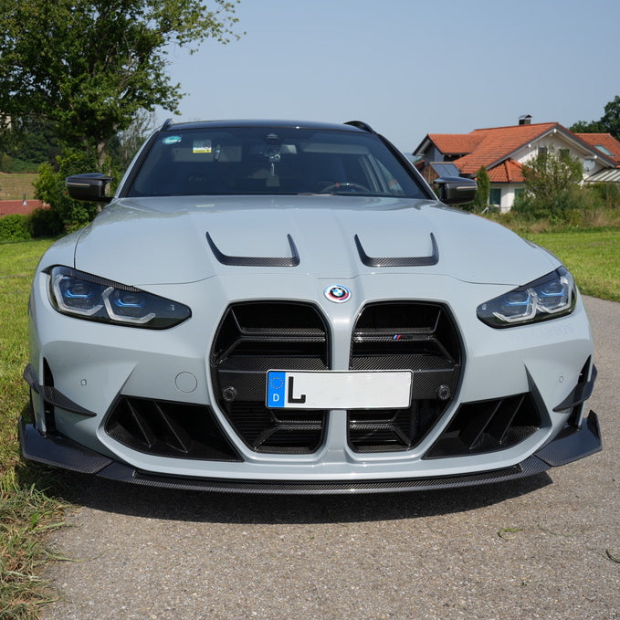 Dry Carbon Front Canards passend für BMW M3 / M4 G80 G81 G82 G83 - Getsdowned