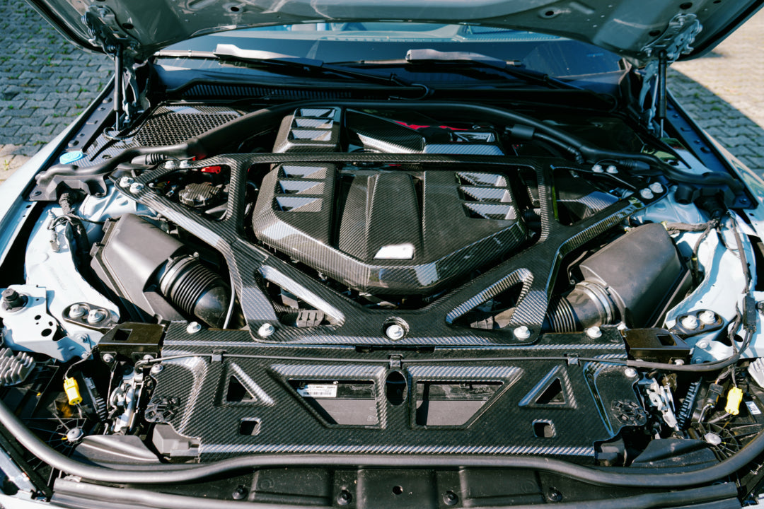 Dry Carbon Domstrebenset V3 passend für BMW M2 G87 / M3 G80 G81 / M4 G82 G83 - Getsdowned