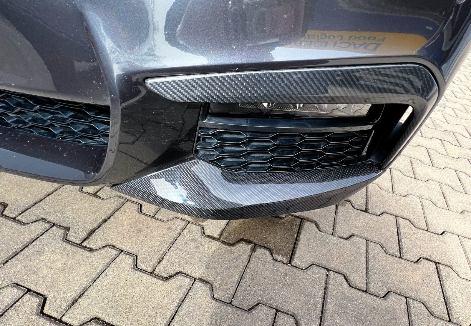 Dry CARBON Front Flaps Frontlippe passend für BMW G30 G31 mit M Paket vor LCI - Getsdowned