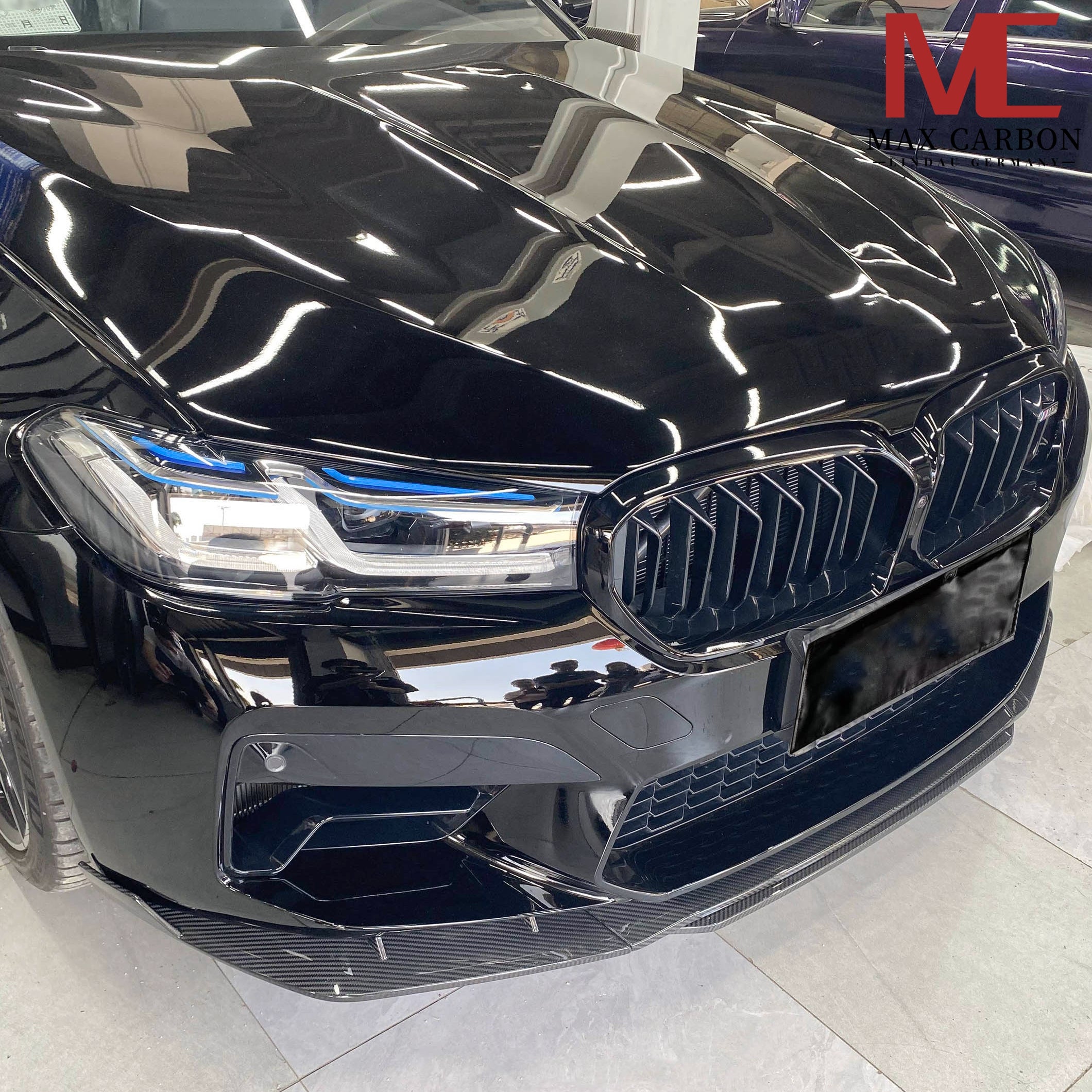 Dry Carbon Frontlippe für BMW M5 F90 LCI + Competition - Getsdowned