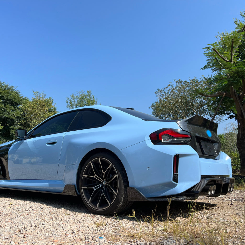 Dry Carbon Sport Heckklappe Carbon Klappe passend für BMW M2 G87 2er G42 Leichtbau inkl. Eintragung - Getsdowned