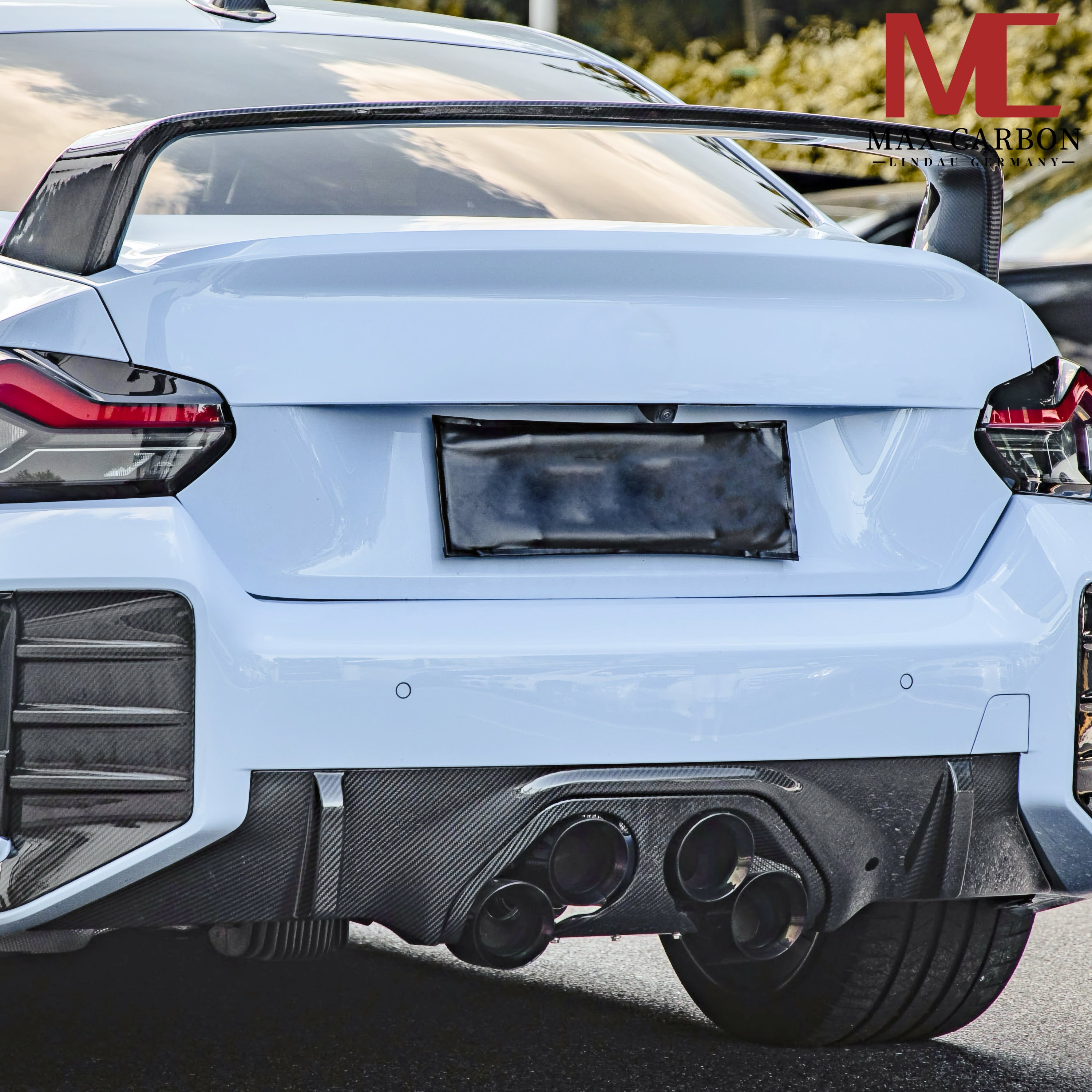 Dry Carbon Heckdiffusor passend für BMW M2 G87 inkl. LCI - Getsdowned