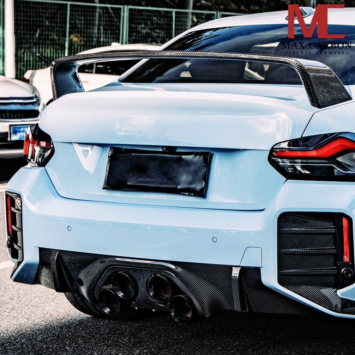 Dry Carbon Heckdiffusor passend für BMW M2 G87 inkl. LCI - Getsdowned