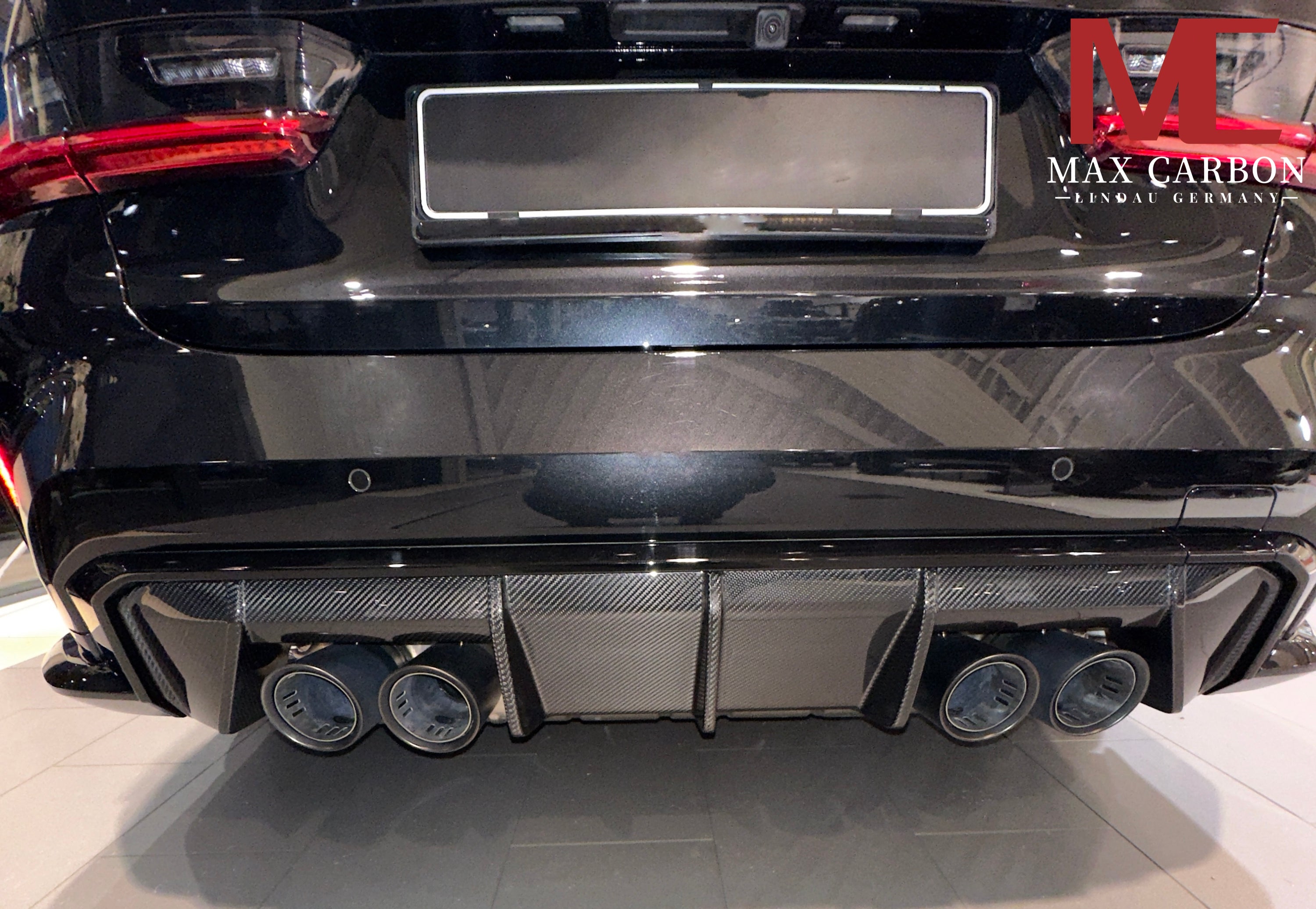 Dry Carbon Heckdiffusor "Performance Style" für BMW M3 G80 G81 / M4 G82 G83 inkl. LCI - Getsdowned