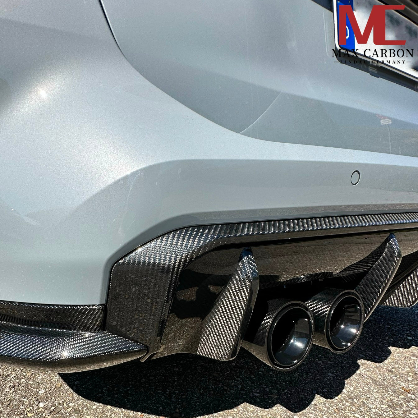 Dry Carbon Heckdiffusor "SPORT-Style" für BMW M3 G80 G81 / M4 G82 G83 inkl. LCI - Getsdowned