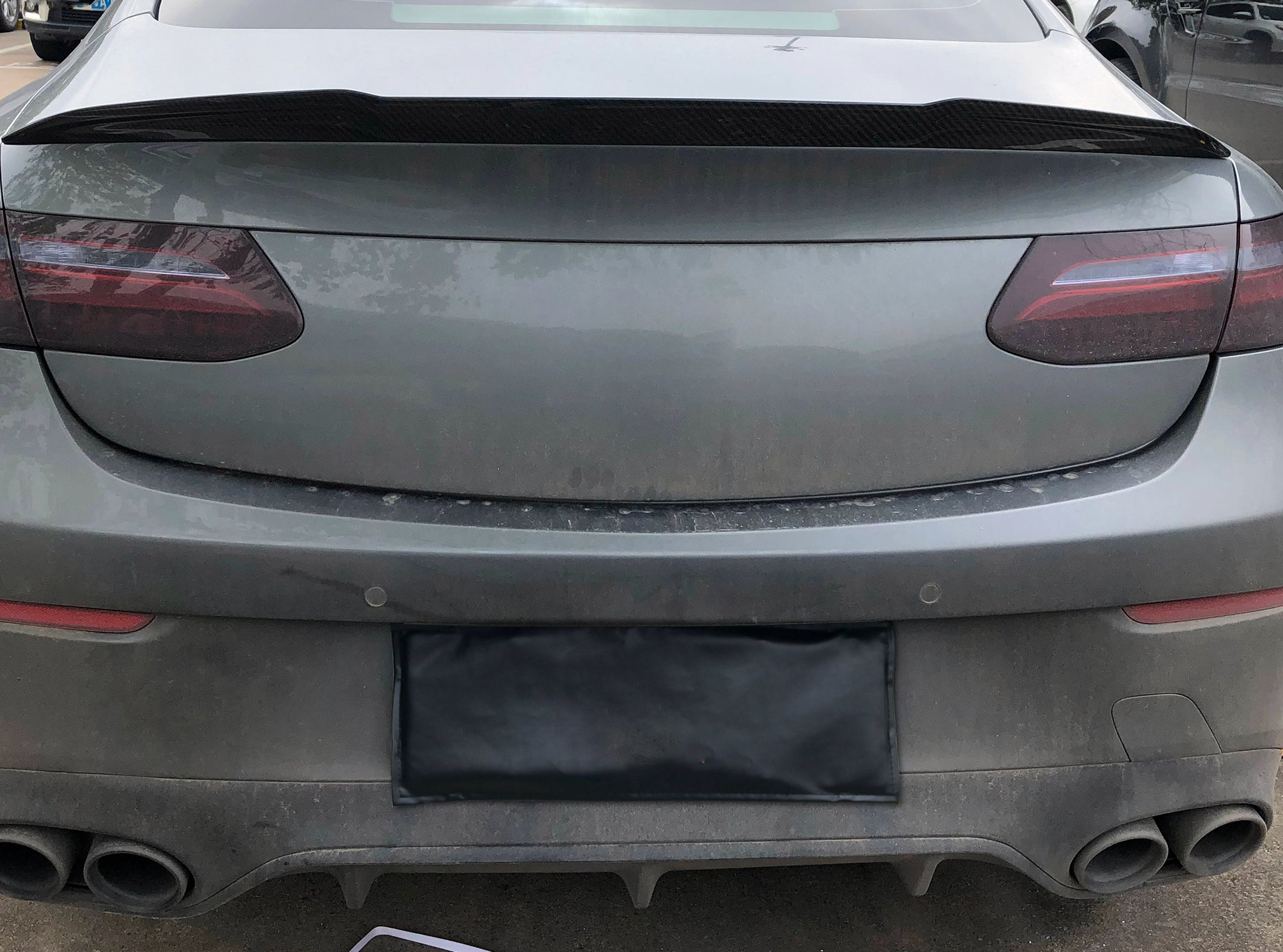 Dry Carbon Heck Spoiler "Ducktail" passend für Mercedes Benz E Class W238 OE Style - Getsdowned