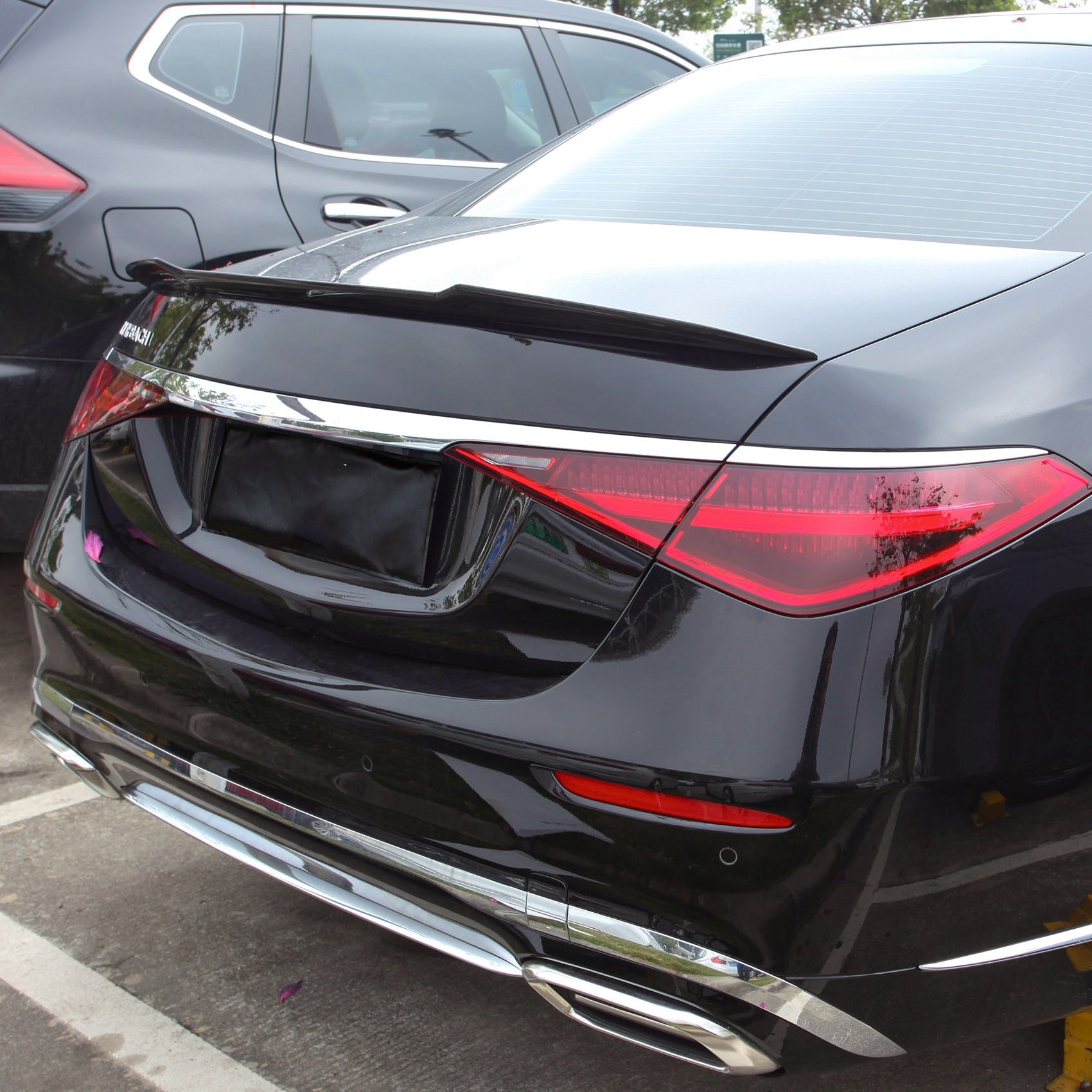Dry Carbon Heck Spoiler "Ducktail" passend für Mercedes Benz S Class W223 - Getsdowned