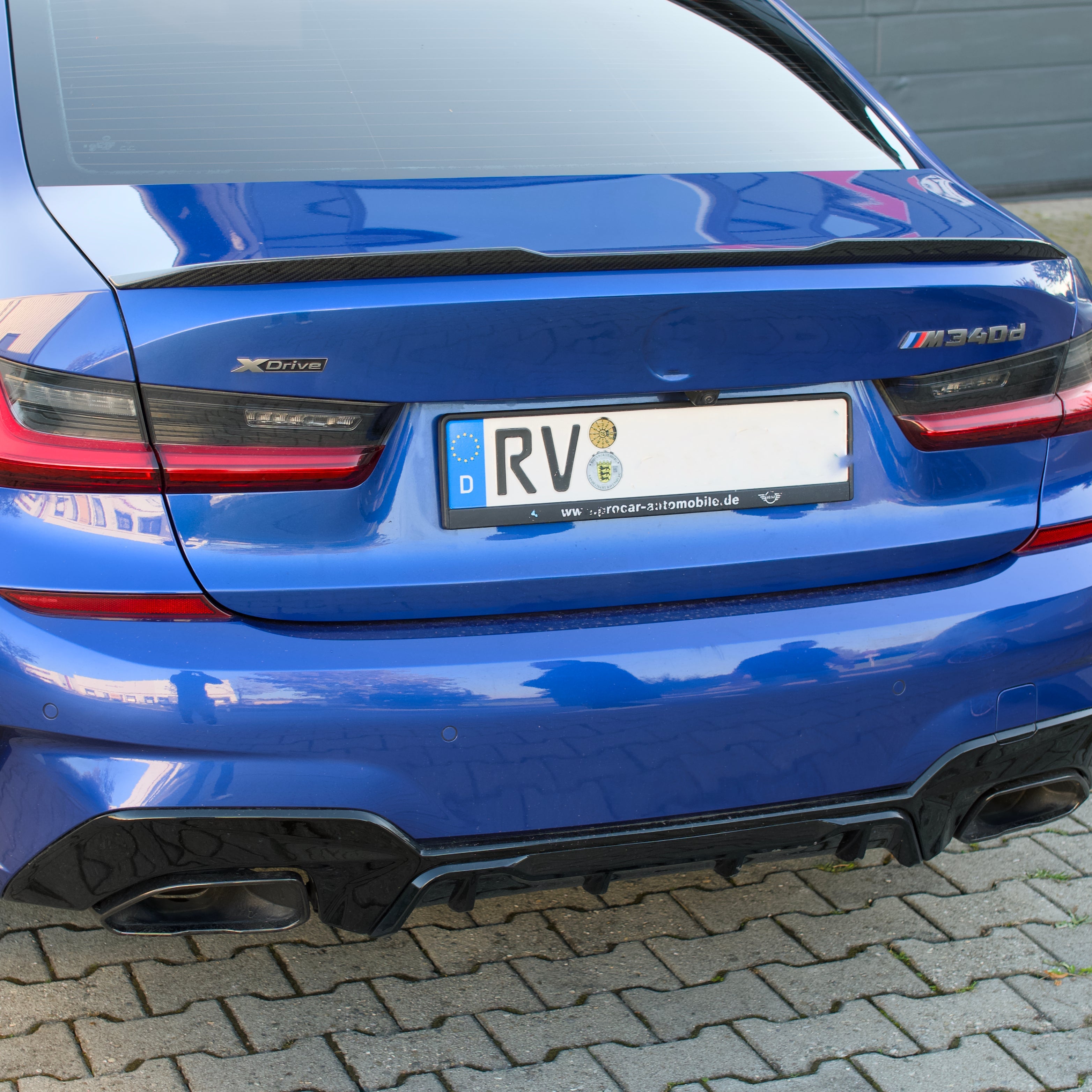 Dry Carbon Heckspoiler "Ducktail" OEM-Style für BMW M3 G80 / 3er G20 - Getsdowned