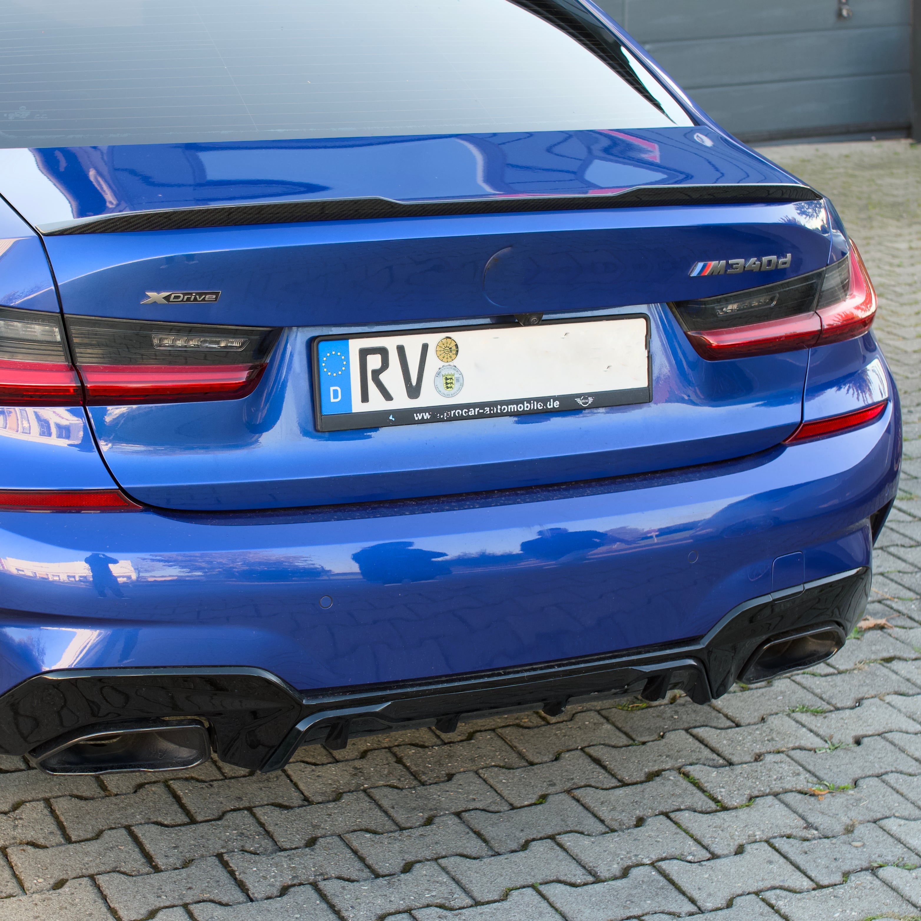 Dry Carbon Heckspoiler "Ducktail" OEM-Style für BMW M3 G80 / 3er G20 - Getsdowned