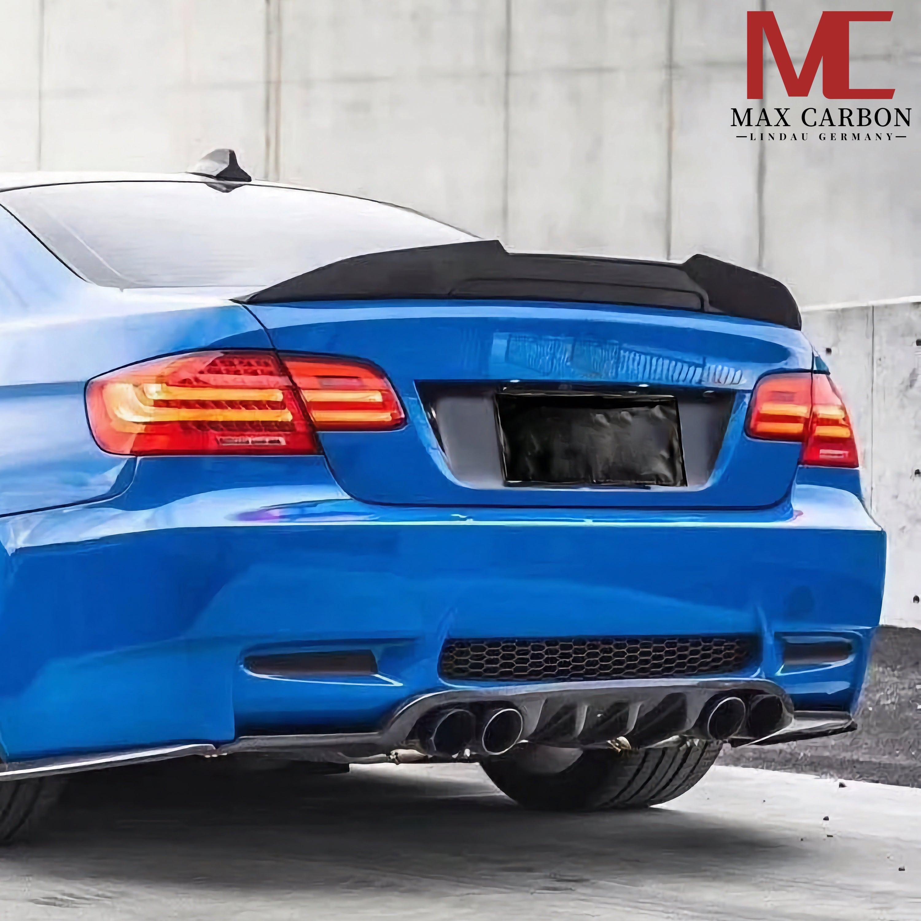 Dry Carbon Heckspoiler "Ducktail" PS-Style für BMW M3 E92 - Getsdowned