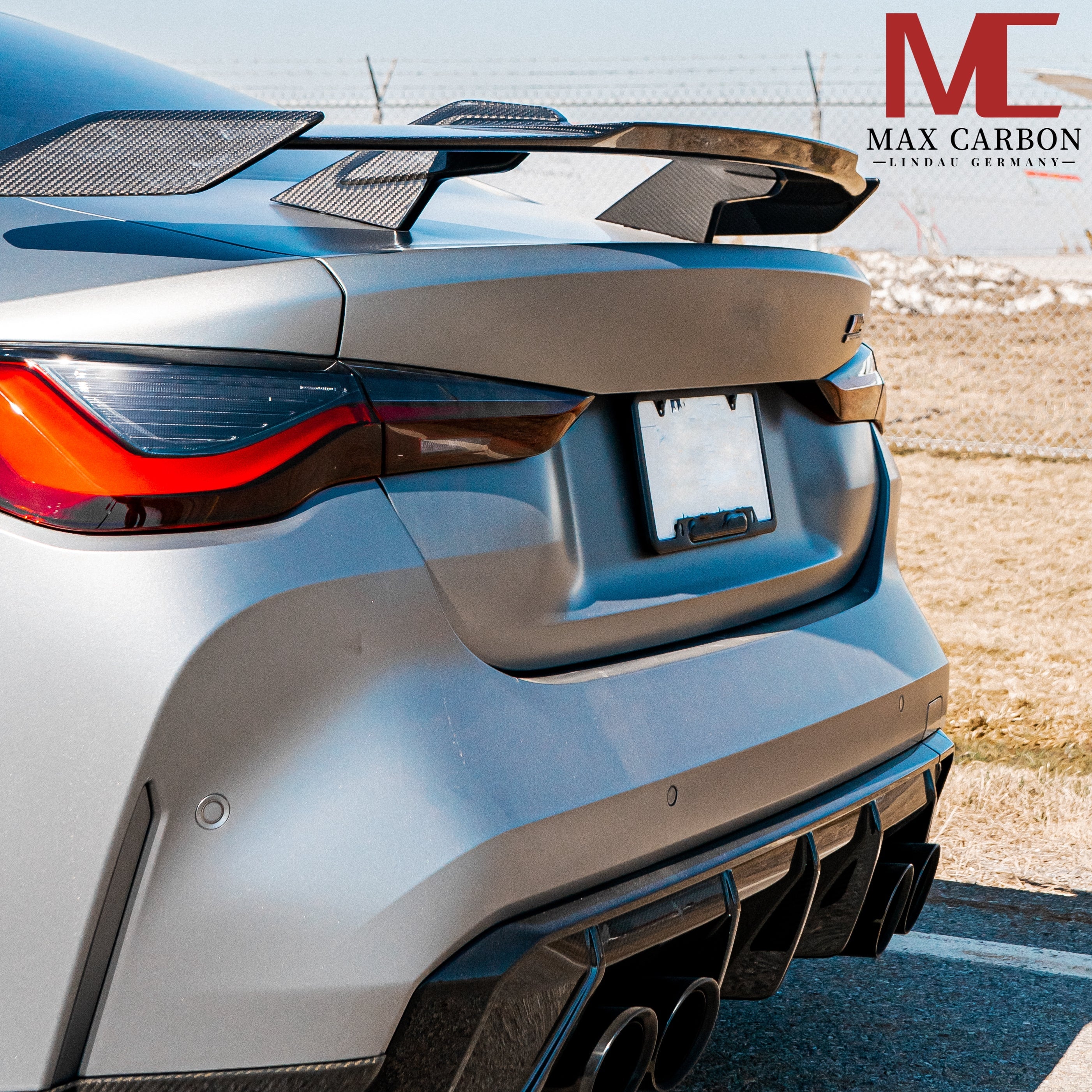 Dry Carbon Heckspoiler "Flügel" für BMW M3 G80 / M4 G82 / 3er G20 / 4er G22 - Getsdowned