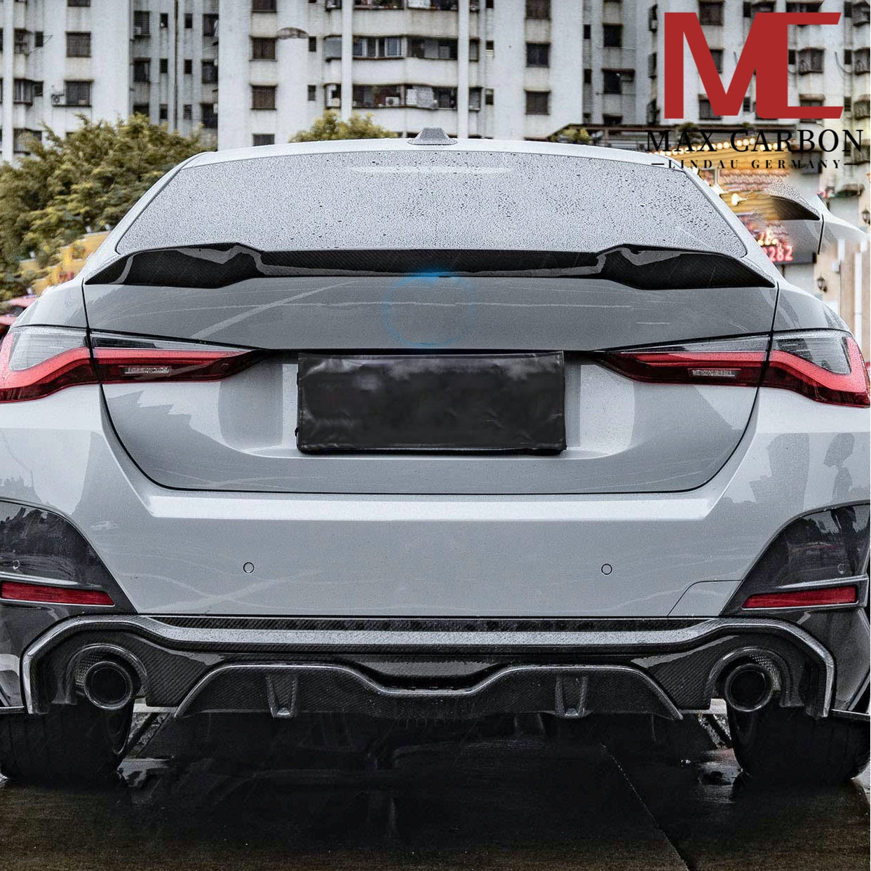 Dry Carbon Heckspoiler für BMW 4er G26 - Getsdowned