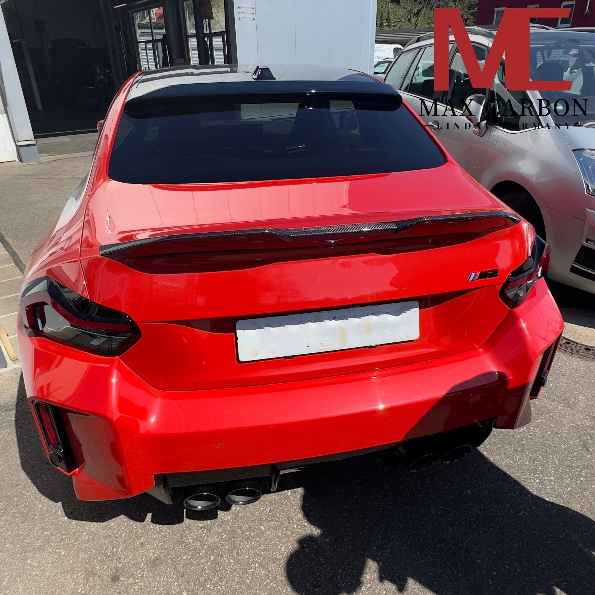 Dry Carbon Heckspoiler V1 "Ducktail" passend für BMW M2 G87 / 2er G42 M240i inkl. LCI - Getsdowned