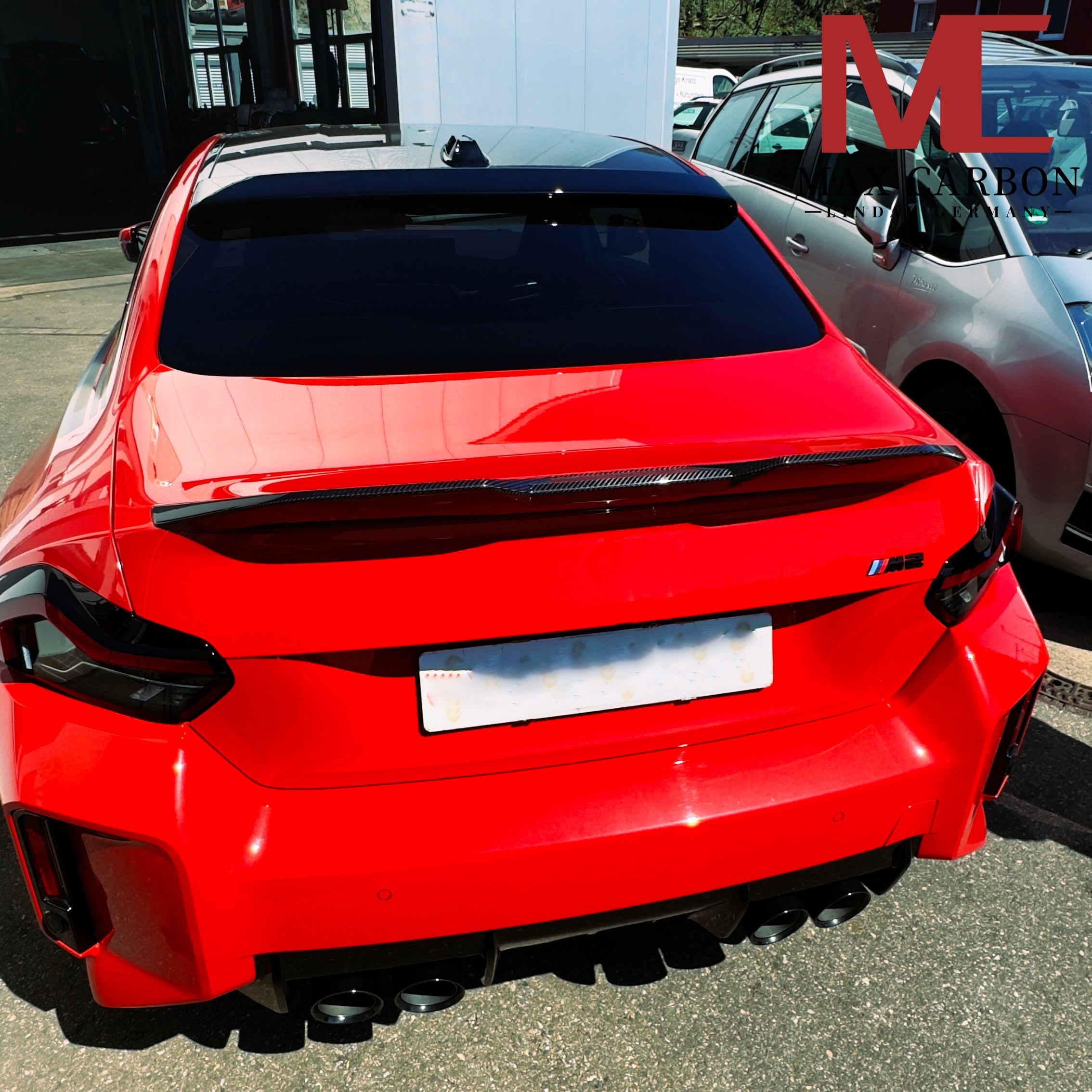 Dry Carbon Heckspoiler V1 "Ducktail" passend für BMW M2 G87 / 2er G42 M240i inkl. LCI - Getsdowned