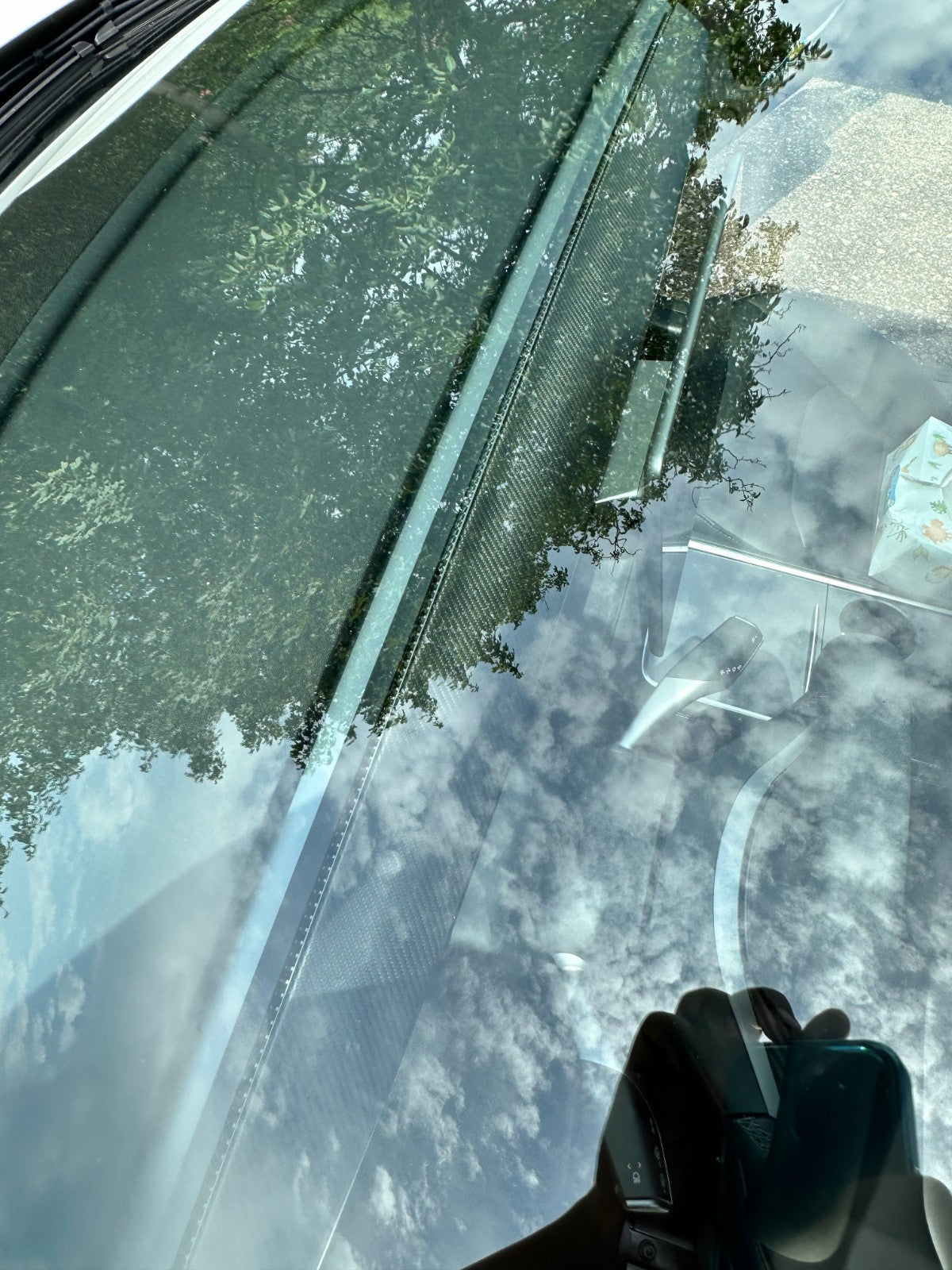DRY CARBON Performance  Armaturenbrett Abdeckung Blenden im Satz passend für TESLA MODEL 3 MODEL Y - Getsdowned