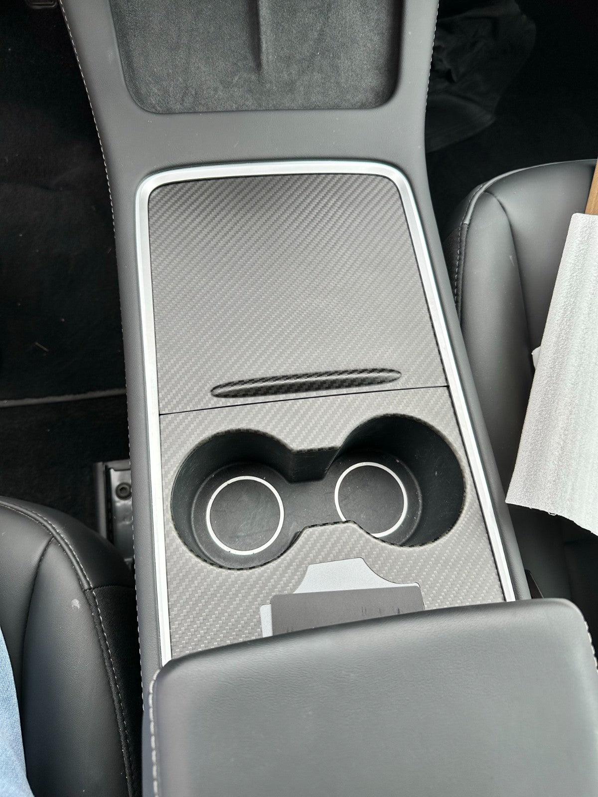 MAX CARBON Performance Mittelkonsole Blenden Aufsatz Abdeckung im Satz passend für TESLA MODEL 3 MODEL Y - Getsdowned