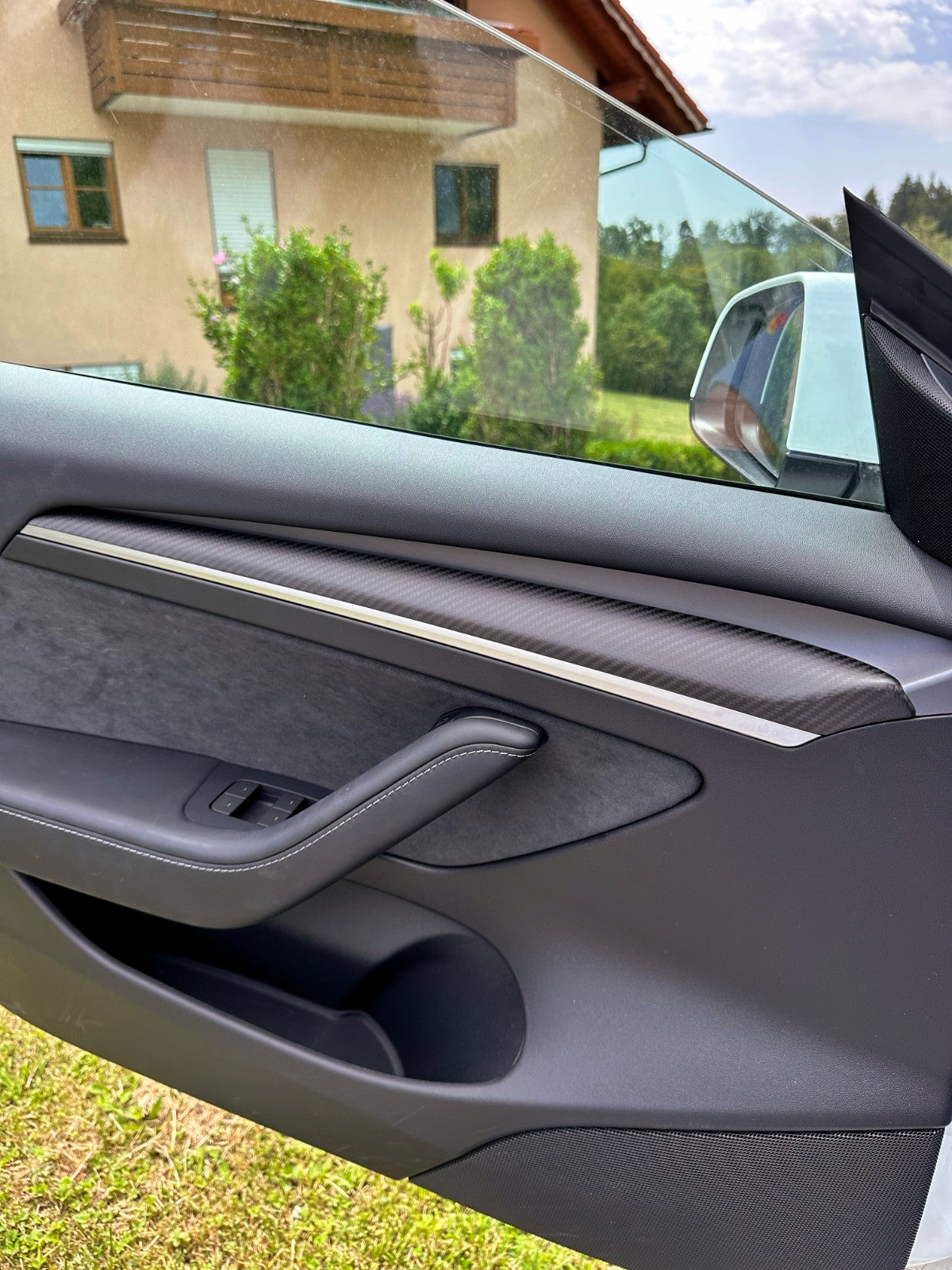 MAX CARBON Performance  Türverkleidung Tür Blenden Abdeckung im Satz passend für TESLA MODEL 3 MODEL Y - Getsdowned