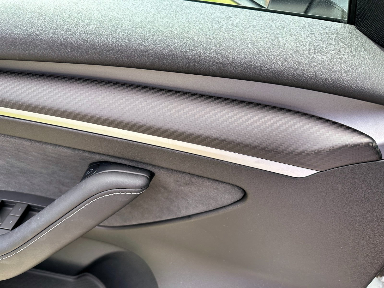 MAX CARBON Performance  Türverkleidung Tür Blenden Abdeckung im Satz passend für TESLA MODEL 3 MODEL Y - Getsdowned