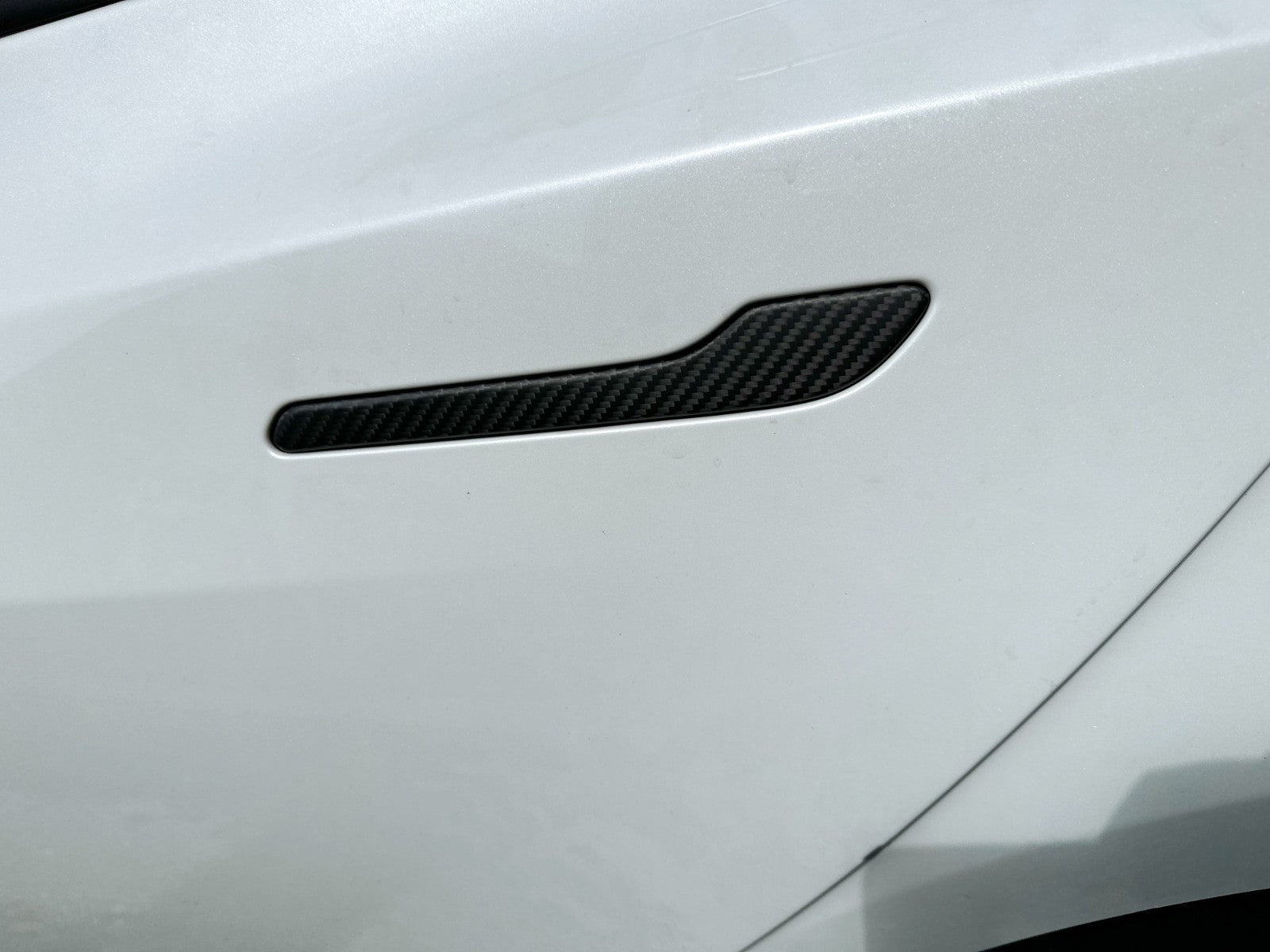 DRY CARBON Performance Türverkleidung passend Tür Blenden Türgriff im Satz für TESLA MODEL 3 MODEL Y - Getsdowned