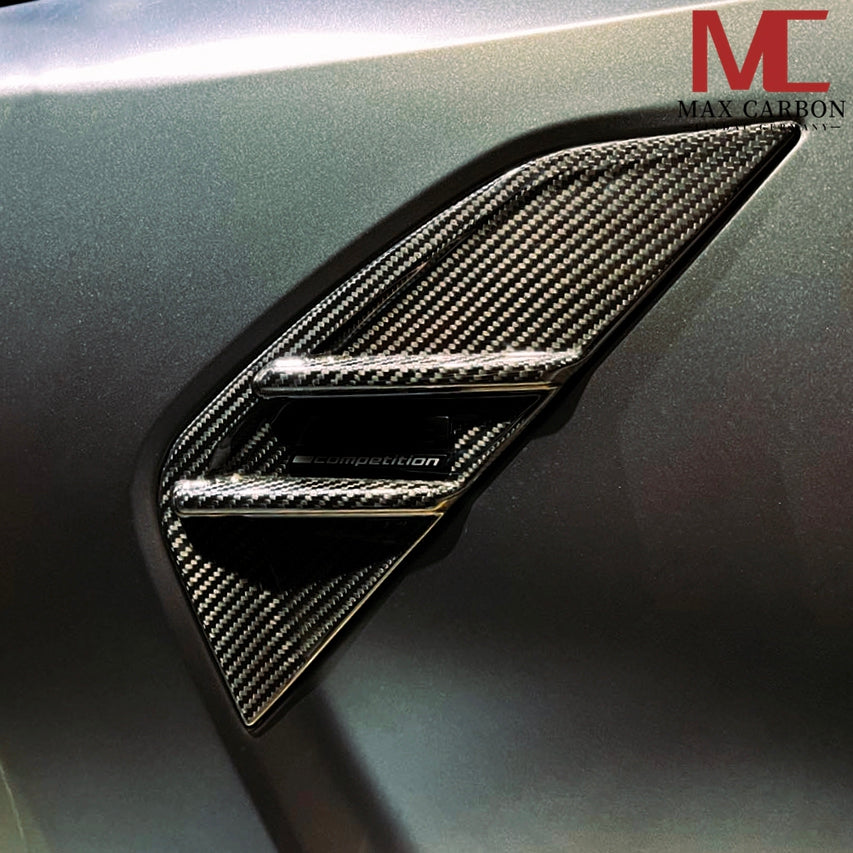 Dry Carbon Kotflügel Zierleiste für BMW M4 G82 G83 - V2 - Getsdowned