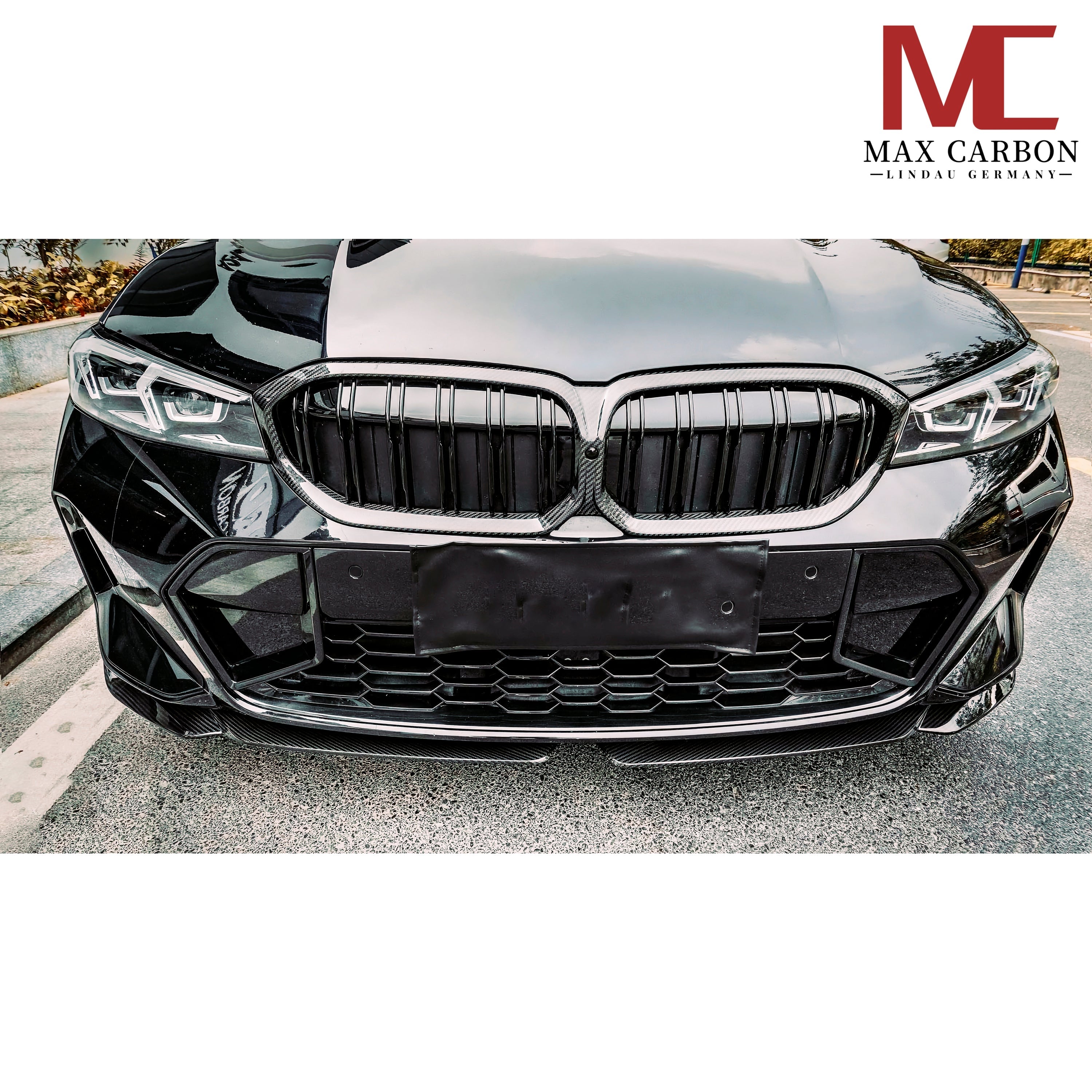 Dry Carbon Kühlergrill für BMW 3er G20 G21 LCI - Getsdowned