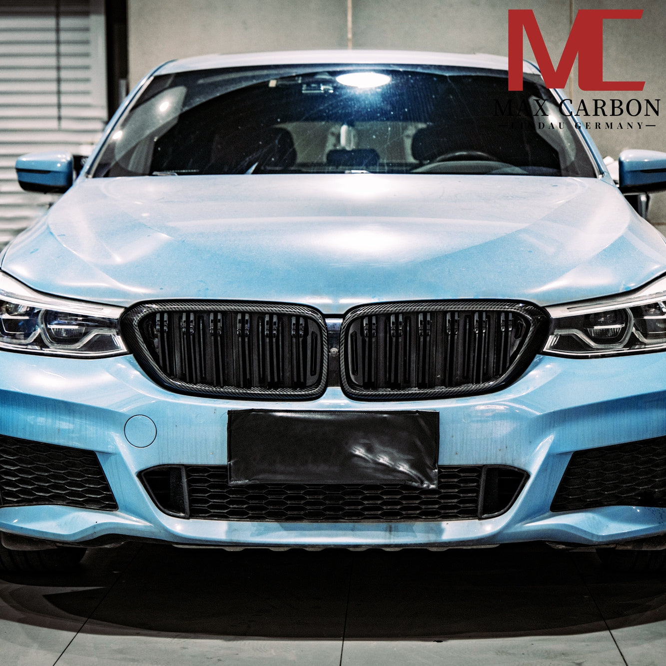 Dry Carbon Kühlergrill Nieren für BMW 6er G32 Pre-LCI - Getsdowned