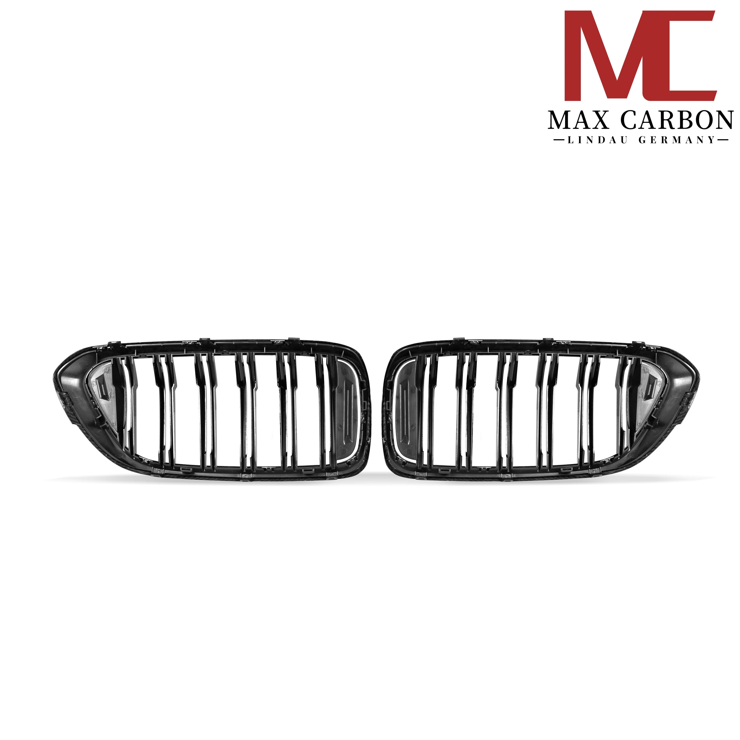 Dry Carbon Kühlergrill Nieren für BMW 6er G32 Pre-LCI - Getsdowned