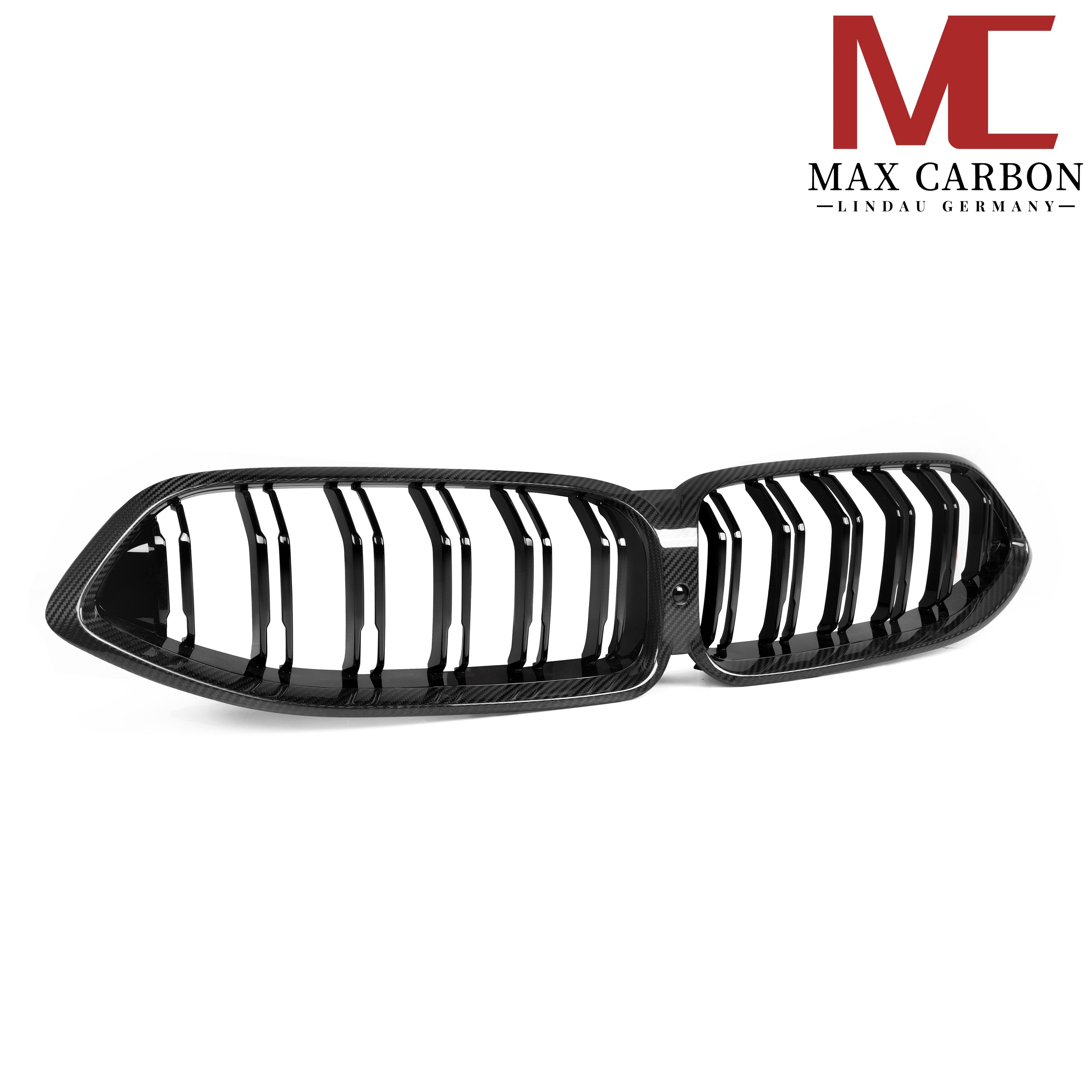 Max Carbon Dry Carbon Kühlergrill Nieren für BMW 8er G14 G15 G16 Pre-LCI, detailreiche, sportliche Frontpartie, hochwertige Verarbeitung