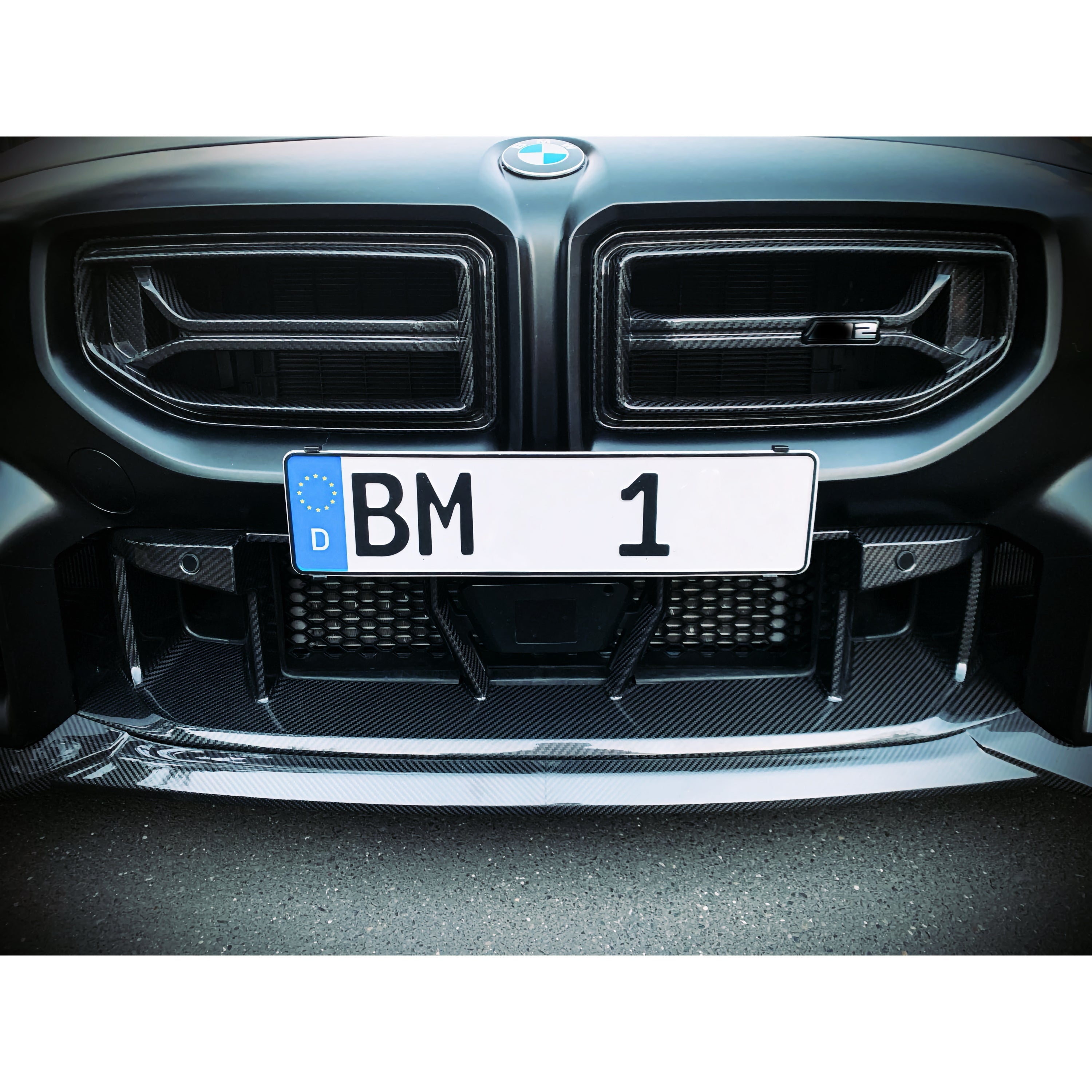 Dry Carbon Kühlergrill Nieren passend für BMW M2 G87 inkl. LCI CS - Getsdowned