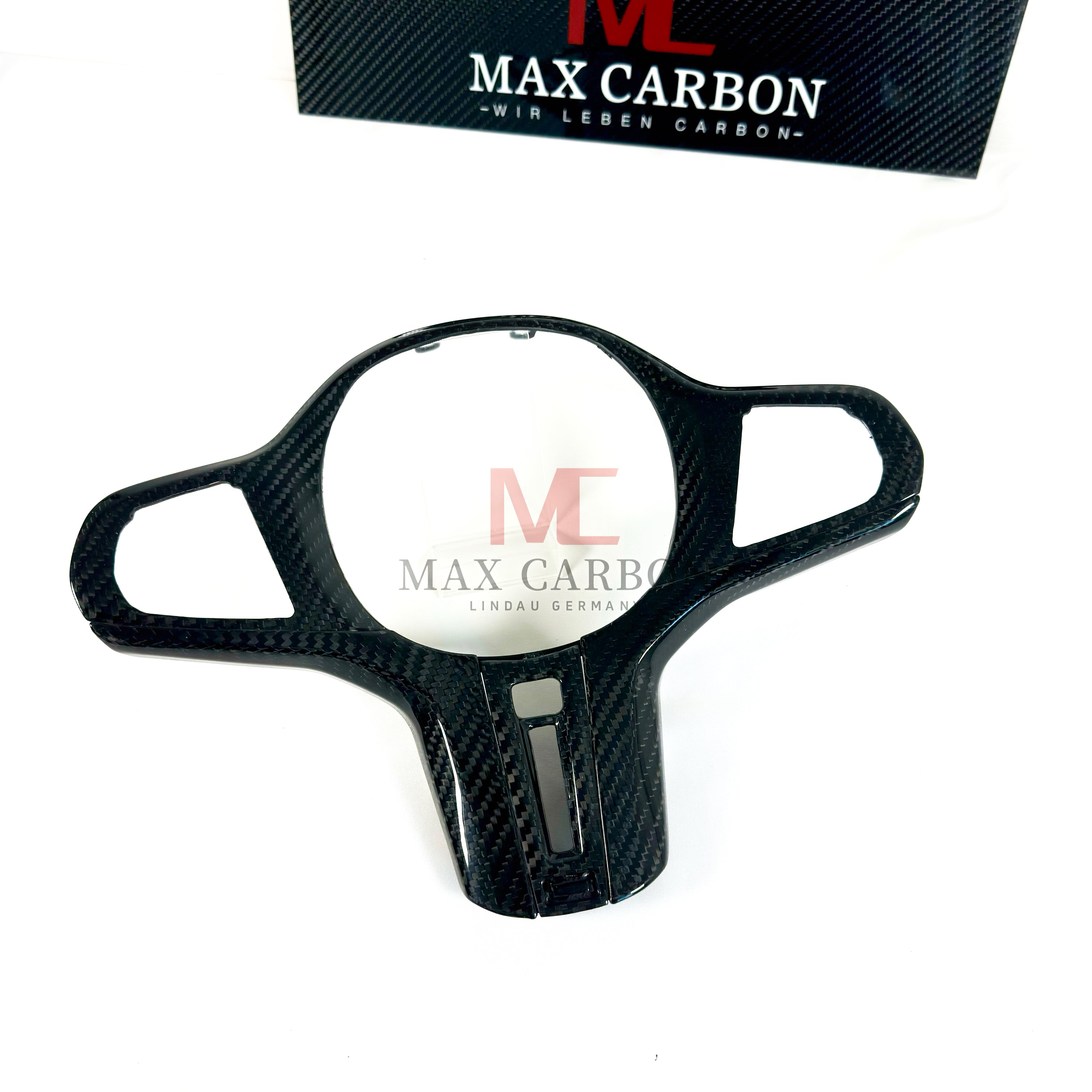 Dry Carbon Lenkrad Spange passend für BMW F40 F44 F46 F48 F39 G20 G21 G22 G23 G26 G80 G81 G82 G83 G42 G87 - Getsdowned