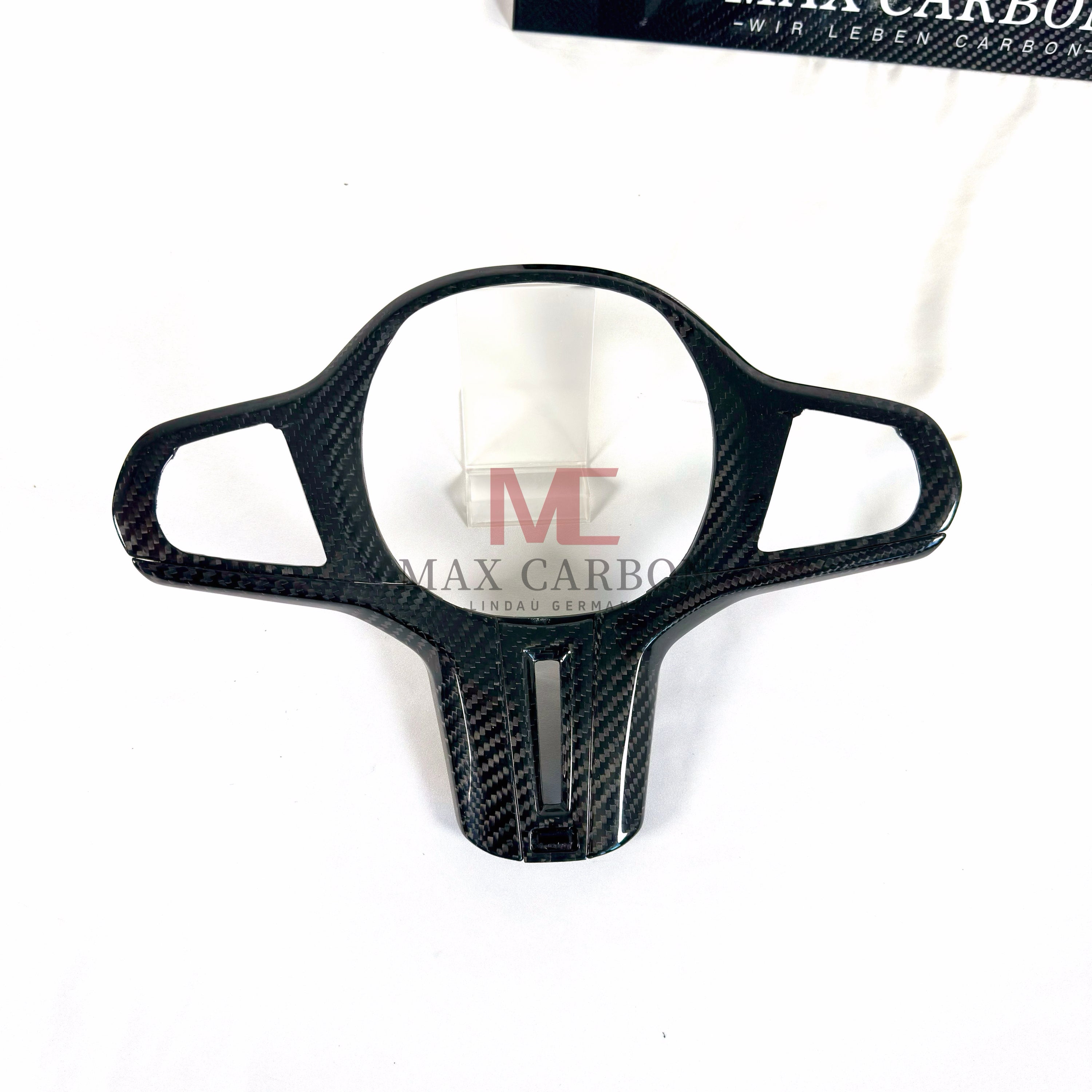 Dry Carbon Lenkrad Spange passend für BMW F40 F44 F46 F48 F39 G20 G21 G22 G23 G26 G80 G81 G82 G83 G42 G87 - Getsdowned