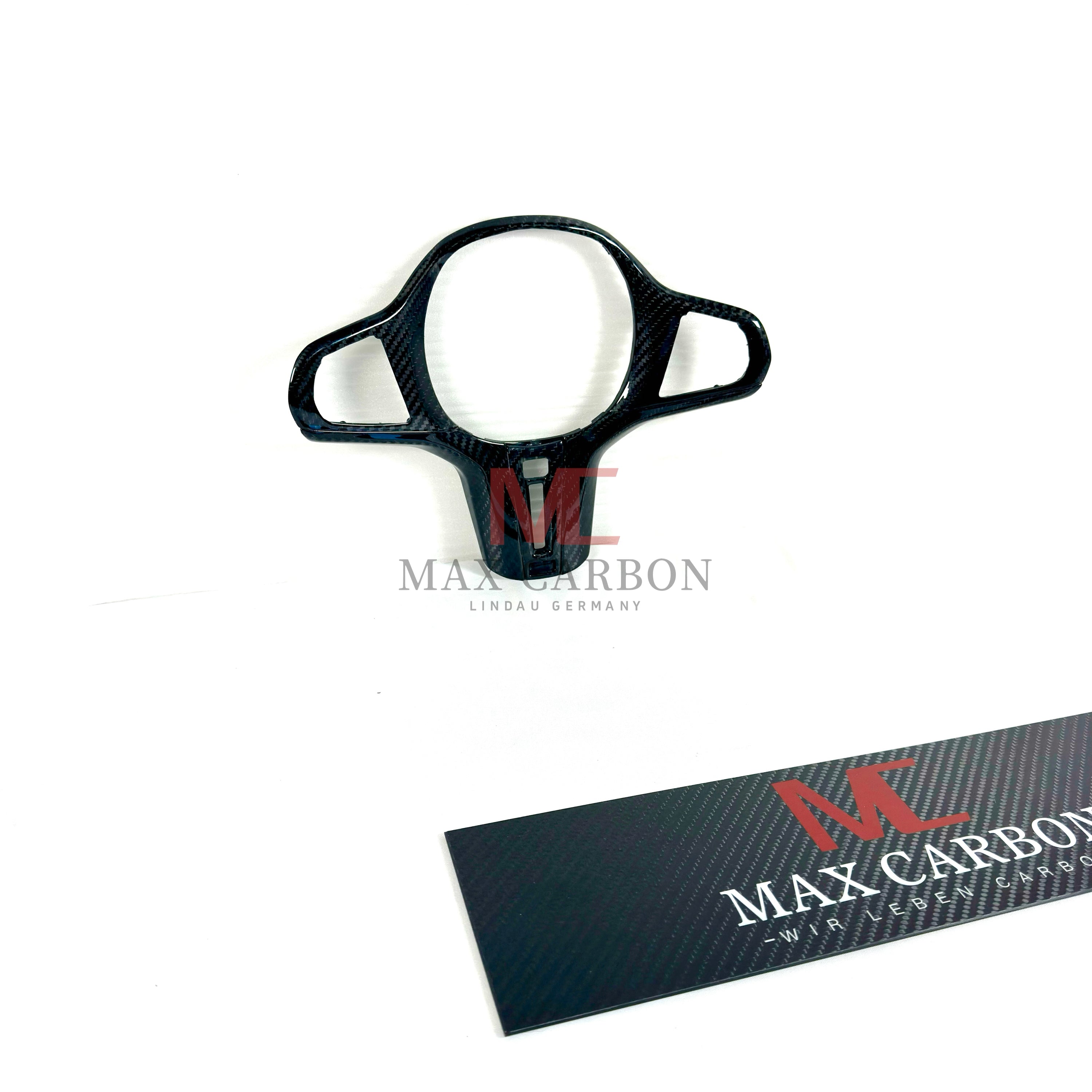 Dry Carbon Lenkrad Spange passend für BMW F40 F44 F46 F48 F39 G20 G21 G22 G23 G26 G80 G81 G82 G83 G42 G87 - Getsdowned