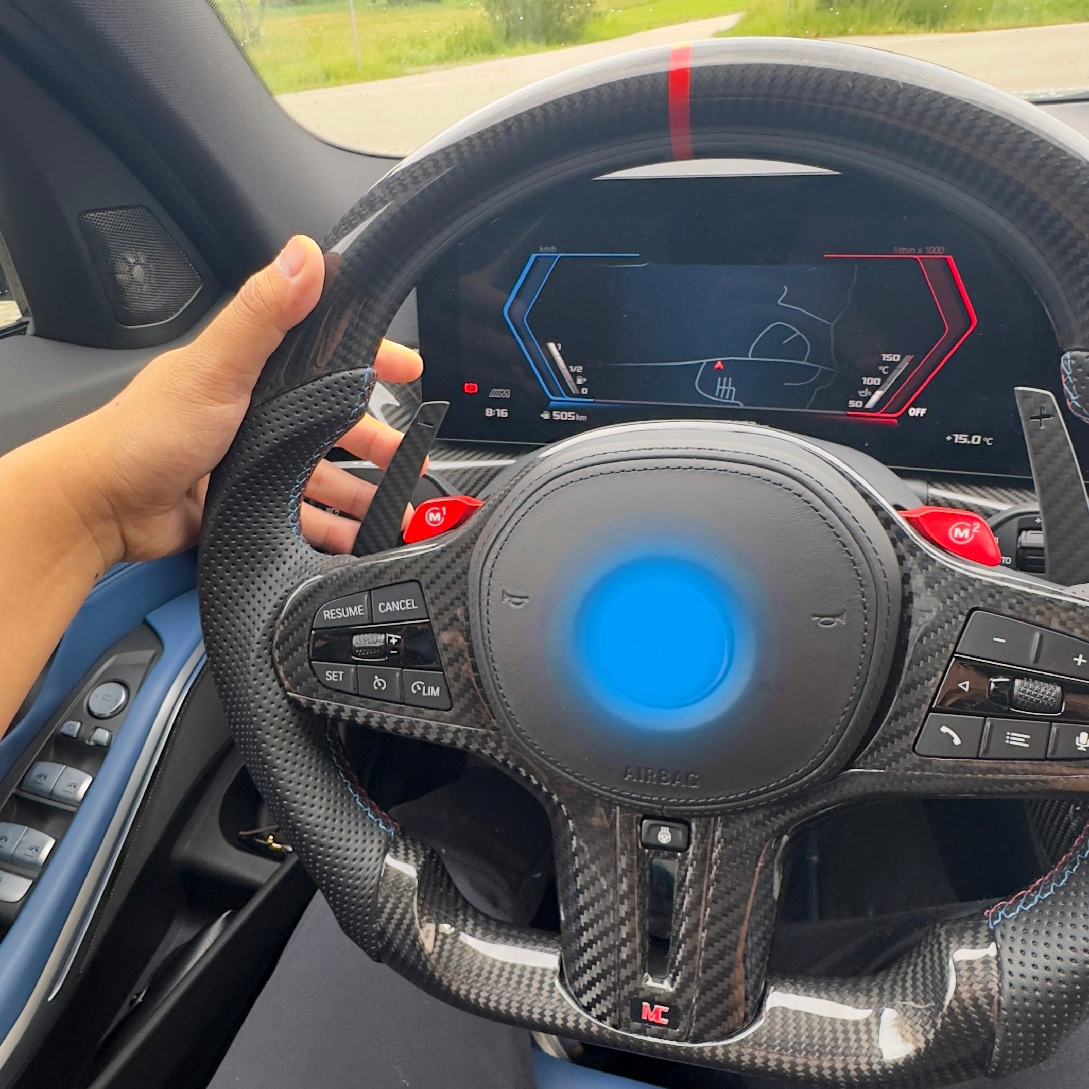 Dry Carbon Magnetische Schaltwippen passend für BMW UND MINI F- UND G-Serie - Getsdowned