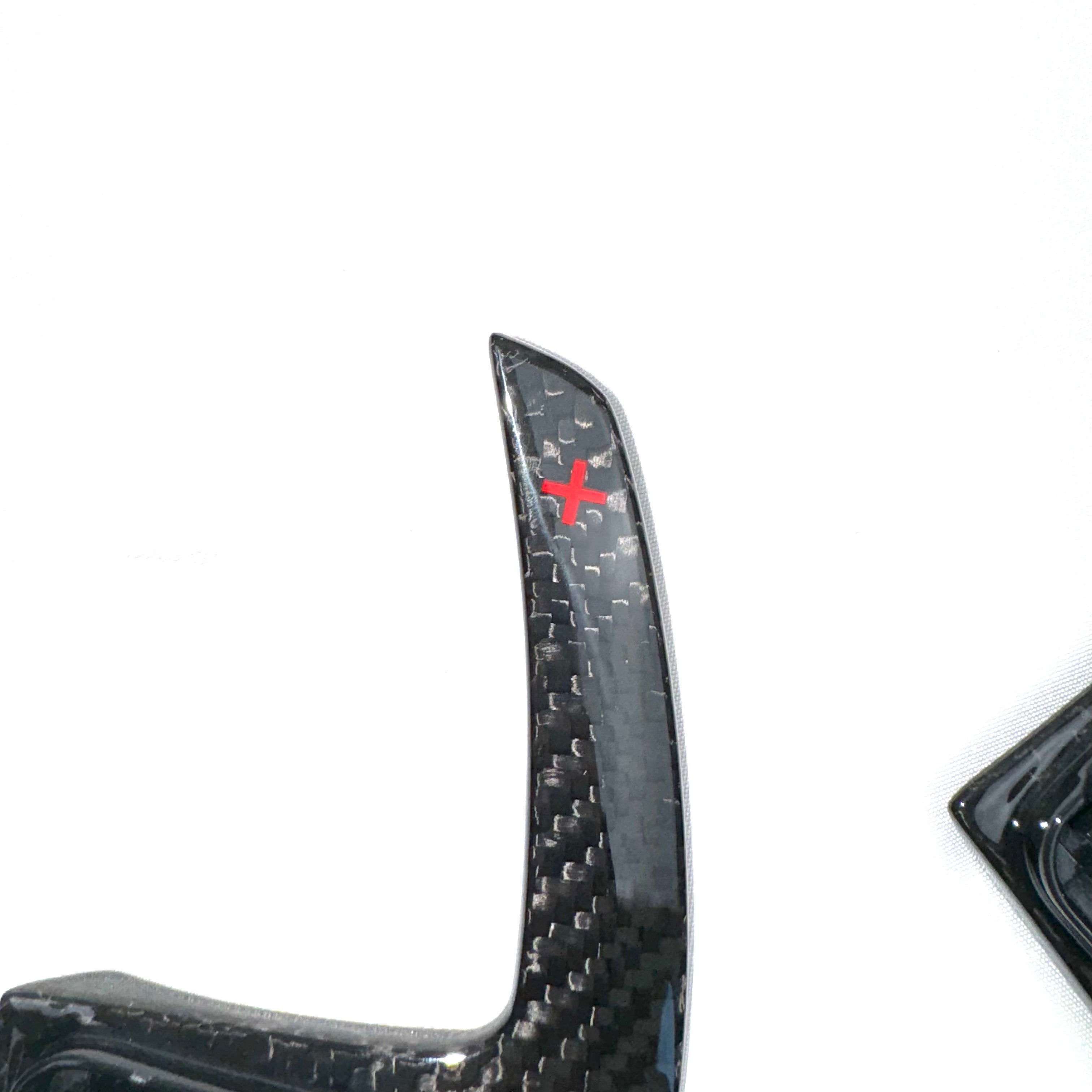 Dry Carbon Schaltwippen passend für BMW M2 M3 M4 M5 M8 X3M X4M X5M X6M XM X7 - Getsdowned