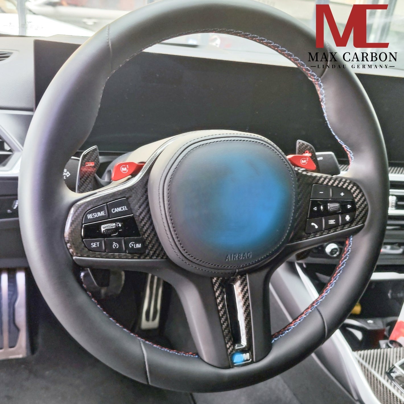 Dry Carbon Schaltwippen passend für BMW M2 M3 M4 M5 M8 X3M X4M X5M X6M XM X7 - Getsdowned