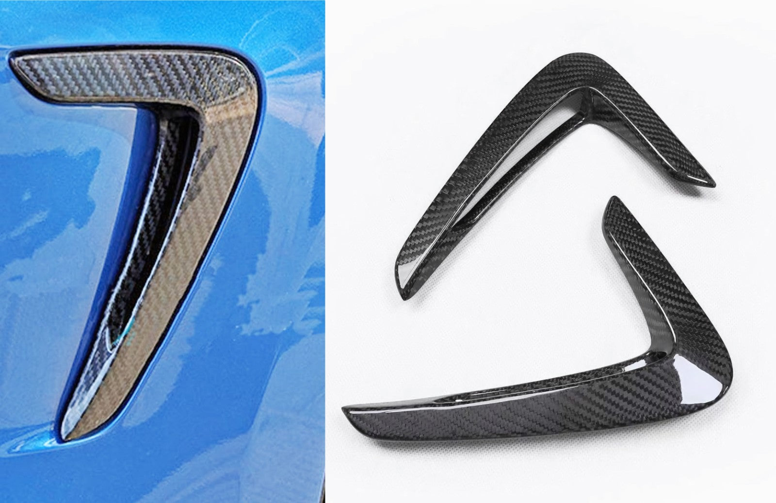 Carbon Kotflügel Lufteinlässe - passend für BMW F32 F33 F36 - Getsdowned