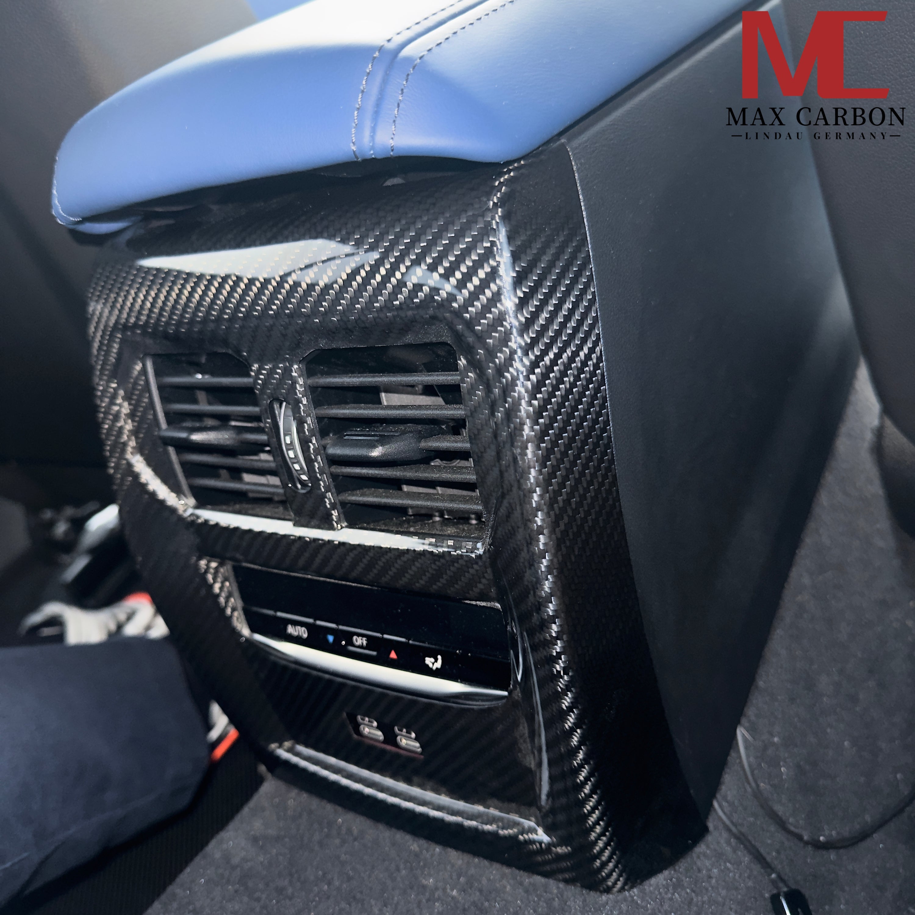 Dry Carbon Mittelkonsolen Abdeckung für BMW M3 G80 G81 / M4 G82 G83 / M2 G87 / 2er G42 / 3er G20 G21 / 4er G22 G23 G26 - Getsdowned