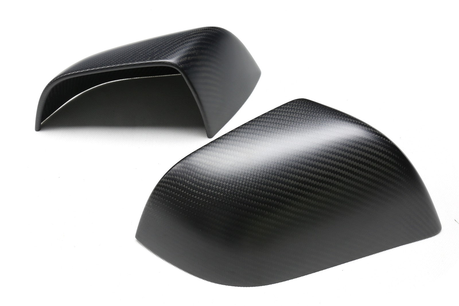 DRY CARBON Performance Aufsatz Spiegelkappen Mirror Cover passend für Tesla Model Y - Getsdowned