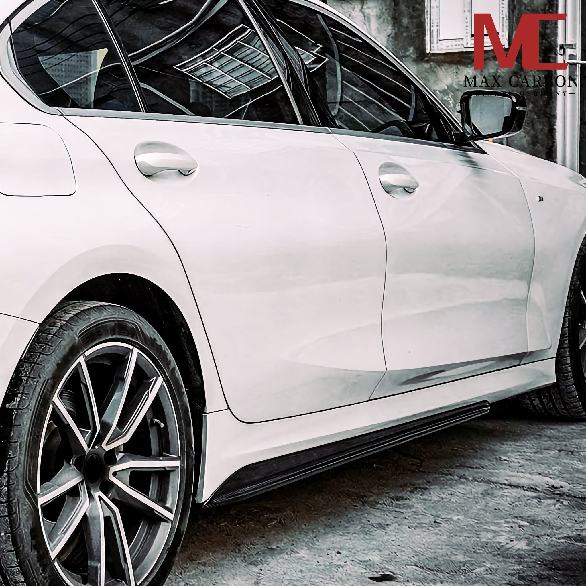 Dry Carbon Seitenschweller für BMW 3er G20 G21 - Getsdowned