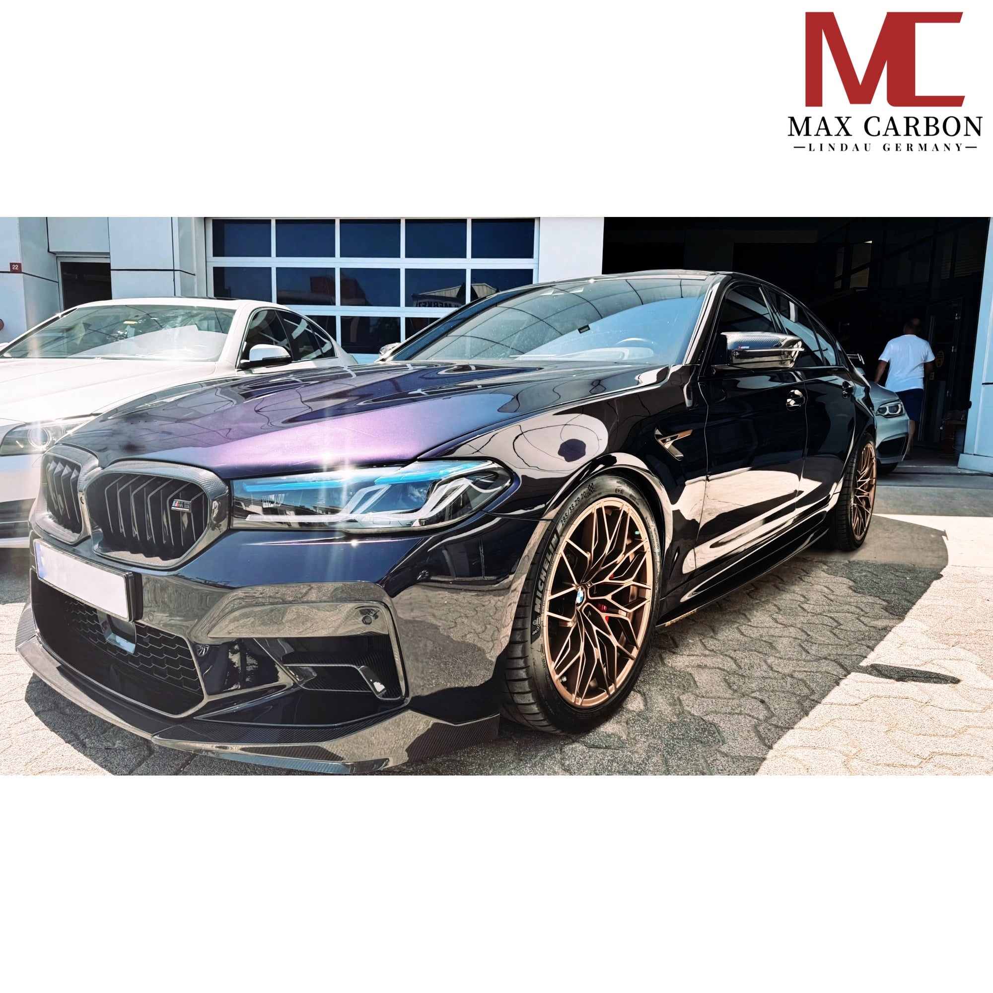 Dry Carbon Seitenschweller für BMW M5 F90 / 5er (G30 G31) + LCI - Getsdowned