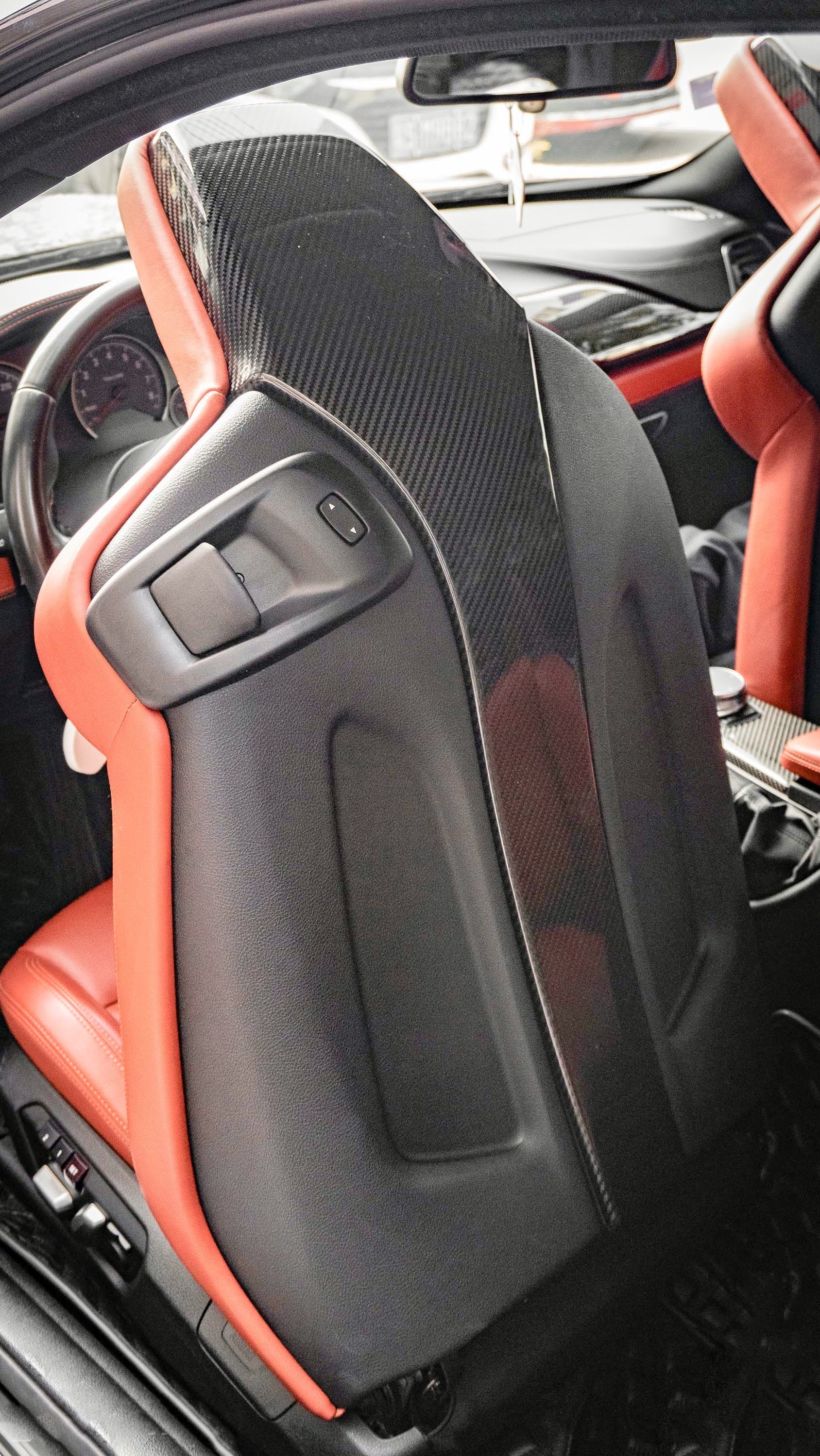 Dry Carbon Sitz Cover passend für BMW M2 F87 + Competition / M3 F80 / M4 F82 F83 - Getsdowned