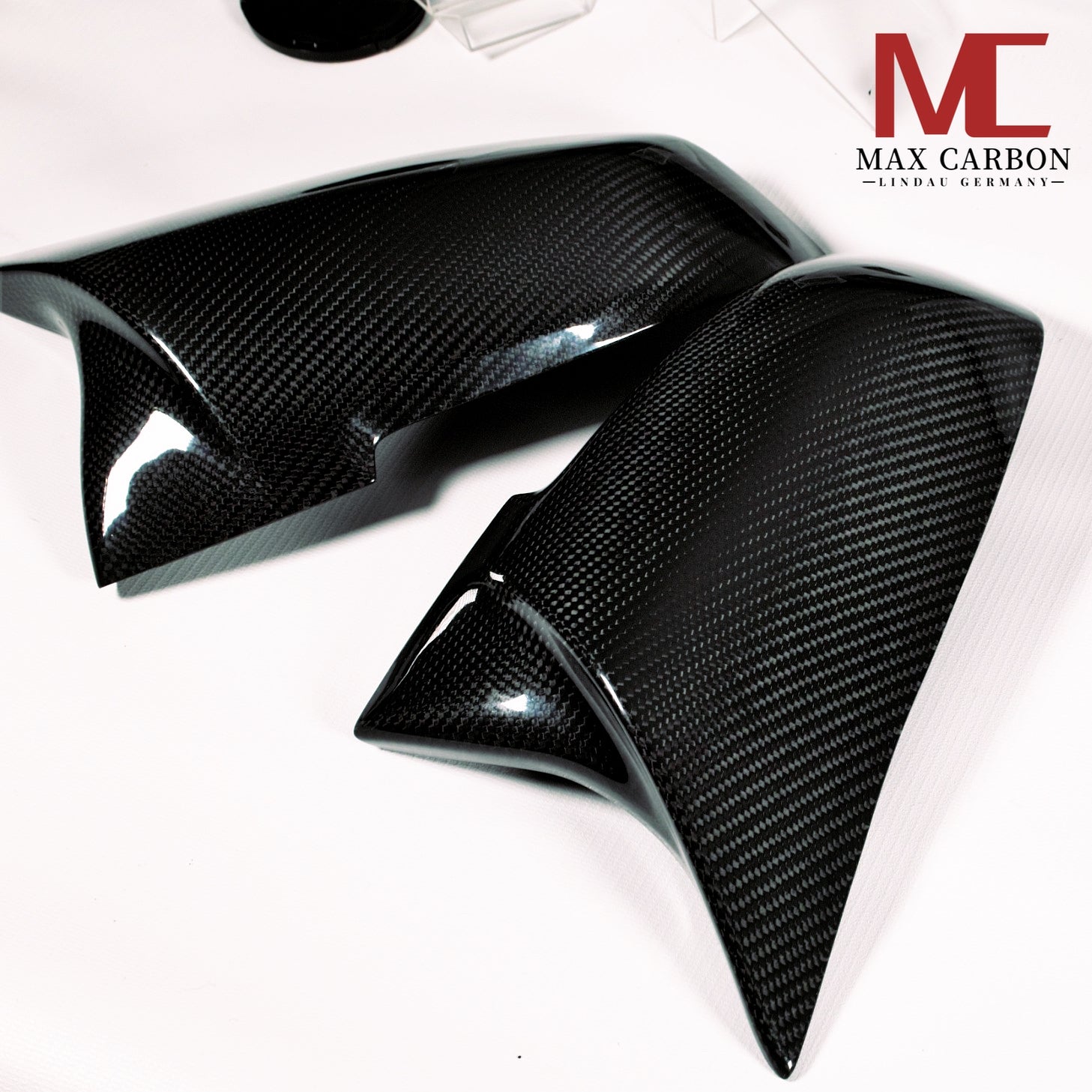 Dry Carbon Spiegelkappen passend für BMW F20 F21 F22 F23 F30 F31 F32 F33 F36 F87 M2 - Getsdowned
