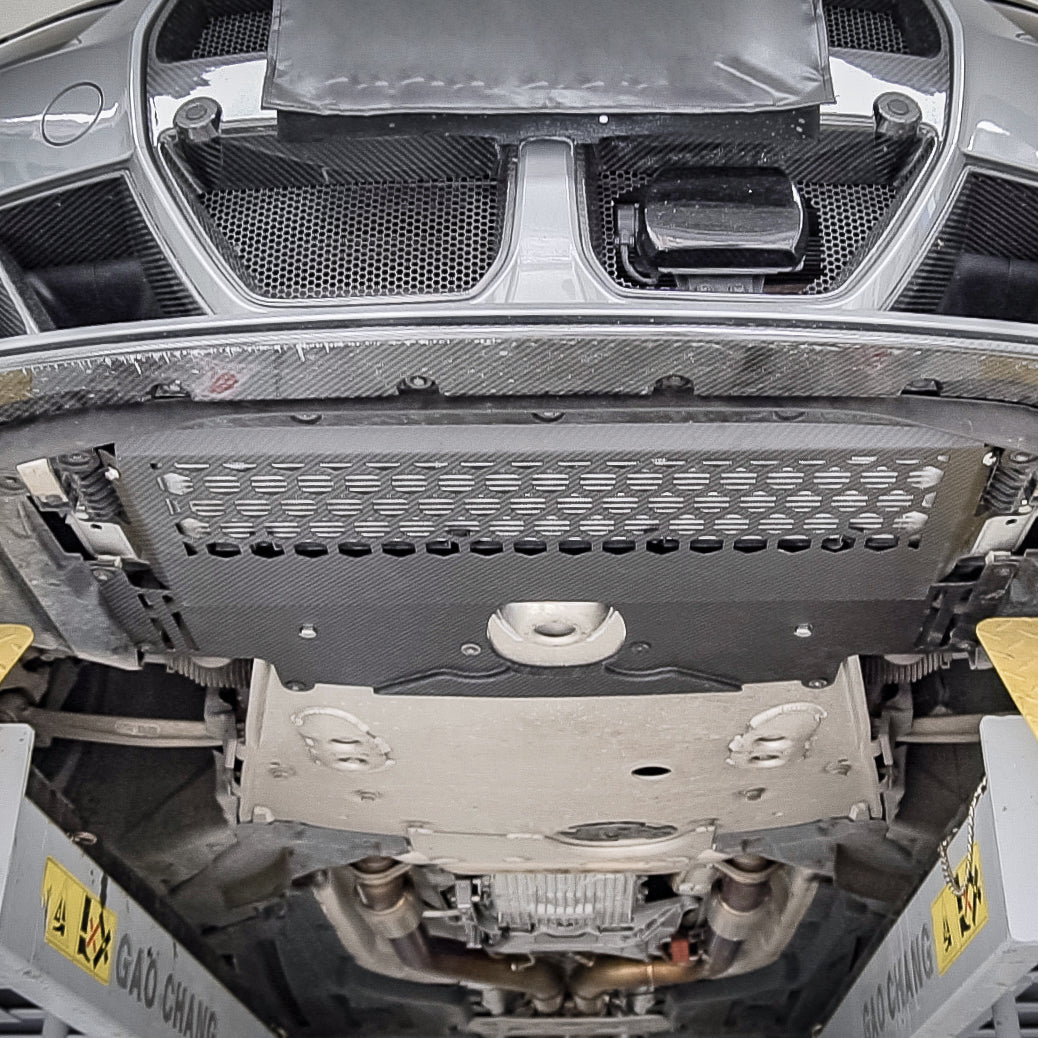 Dry Carbon Unterbodenschutz "SQ Style" passend für BMW M2 G87 / M3 G80 G81 / M4 G82 G83 - Getsdowned