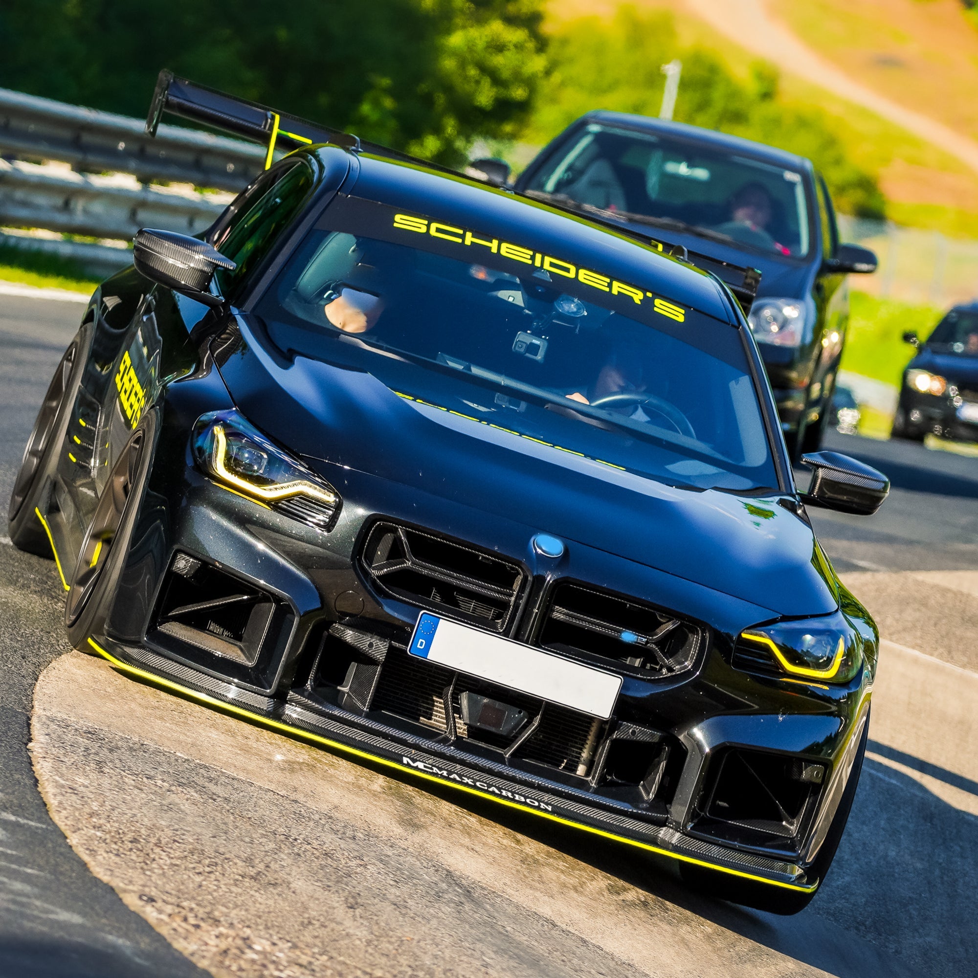Carbon Lufteinlässe passend für BMW M2 G87 / M2 CS – Dry Carbon