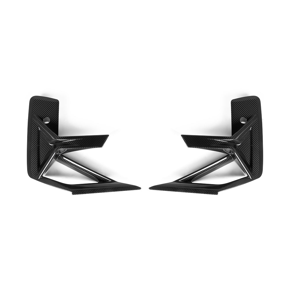 Dry Carbon Front Canards passend für BMW X3M (F97) X4M (F98) LCI - Getsdowned