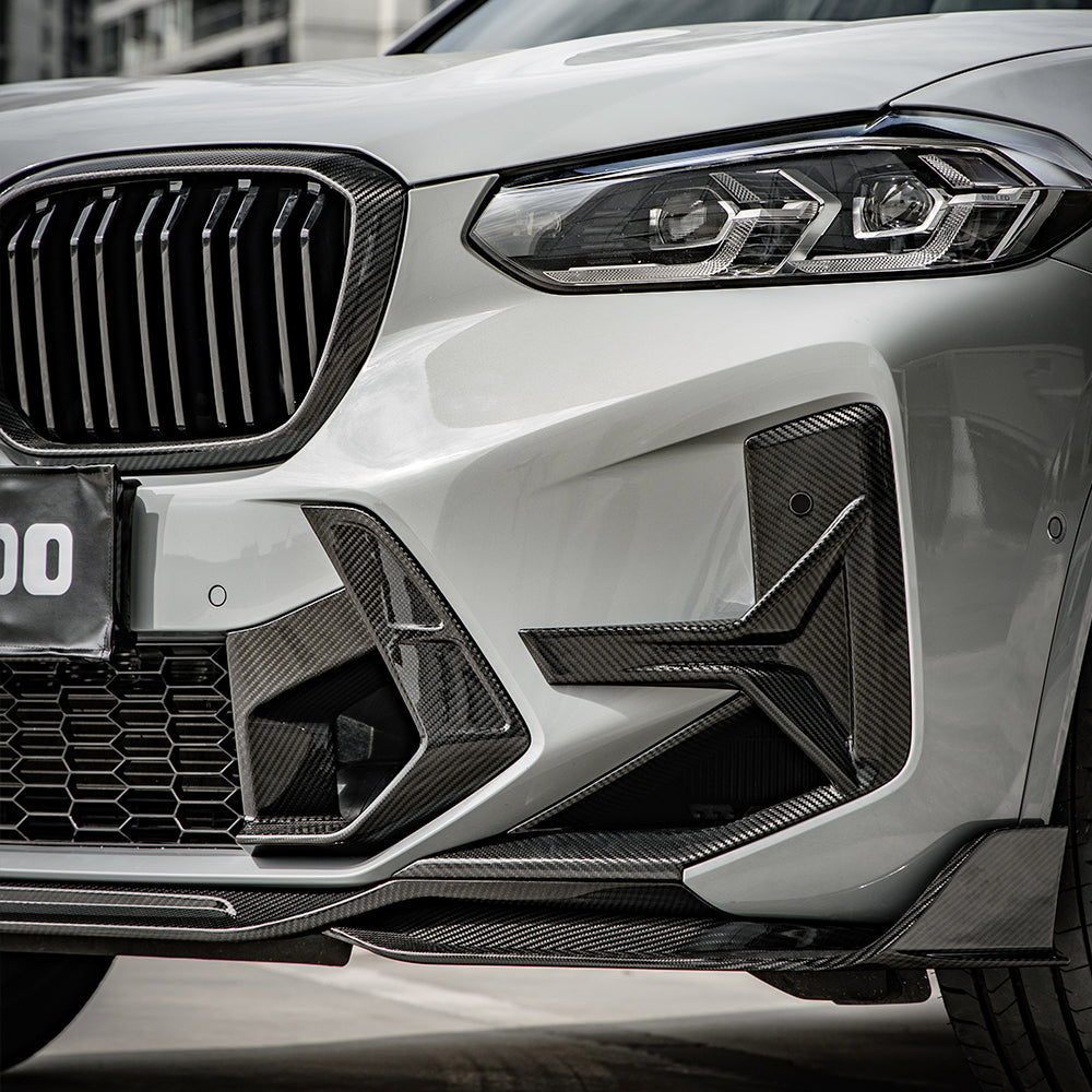 Dry Carbon Front Canards passend für BMW X3M (F97) X4M (F98) LCI - Getsdowned